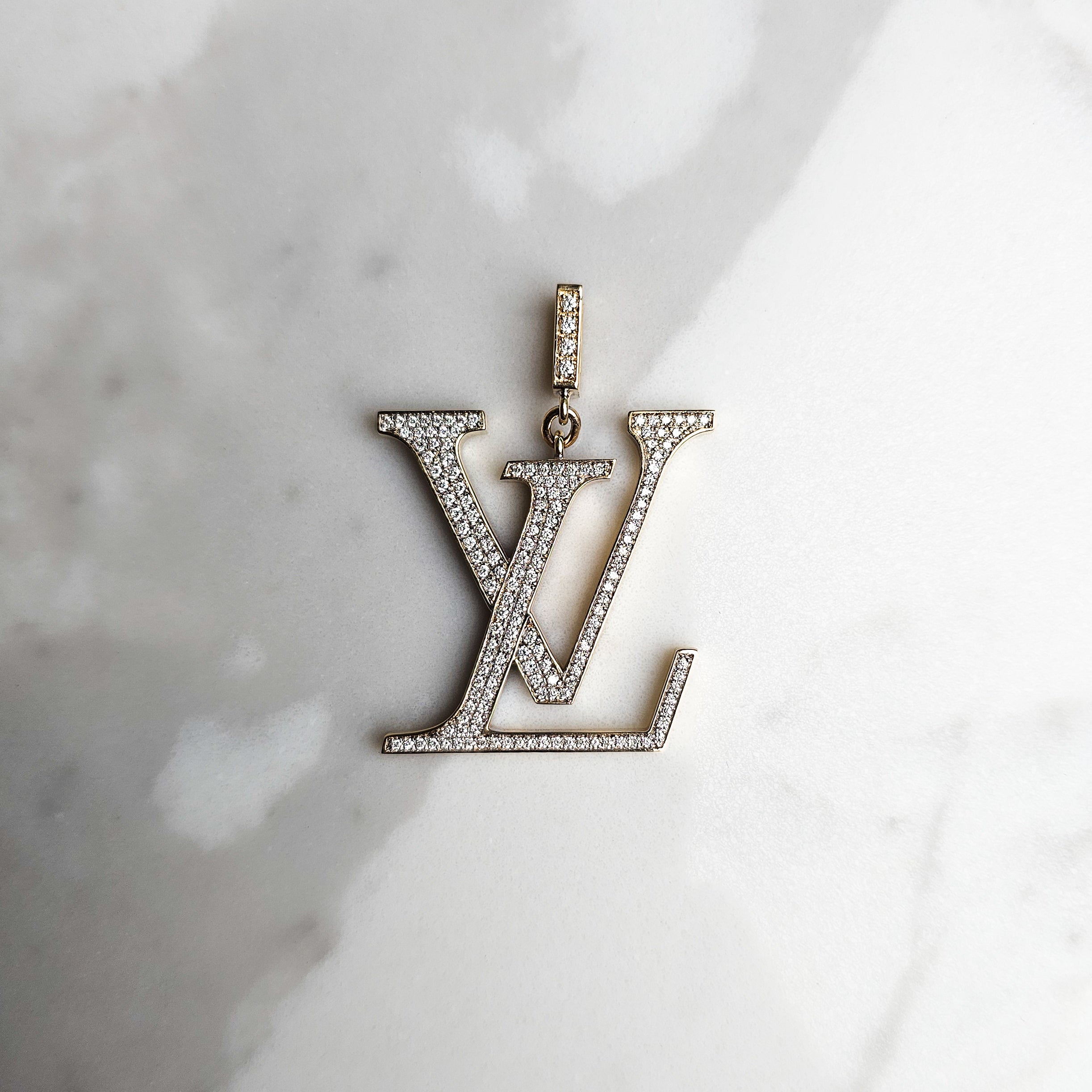LV Diamond Pendant - Custom Order