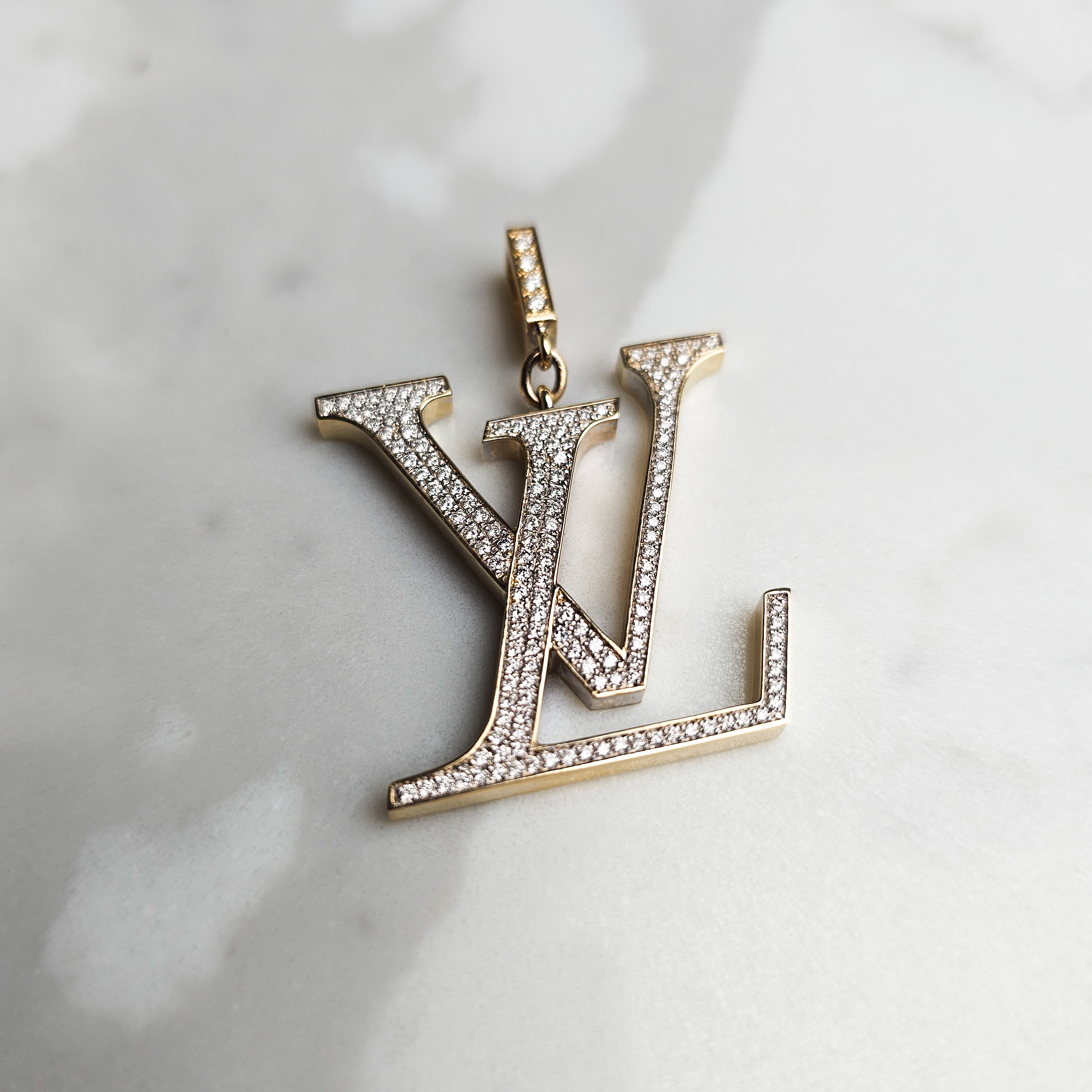 LV Diamond Pendant - Custom Order