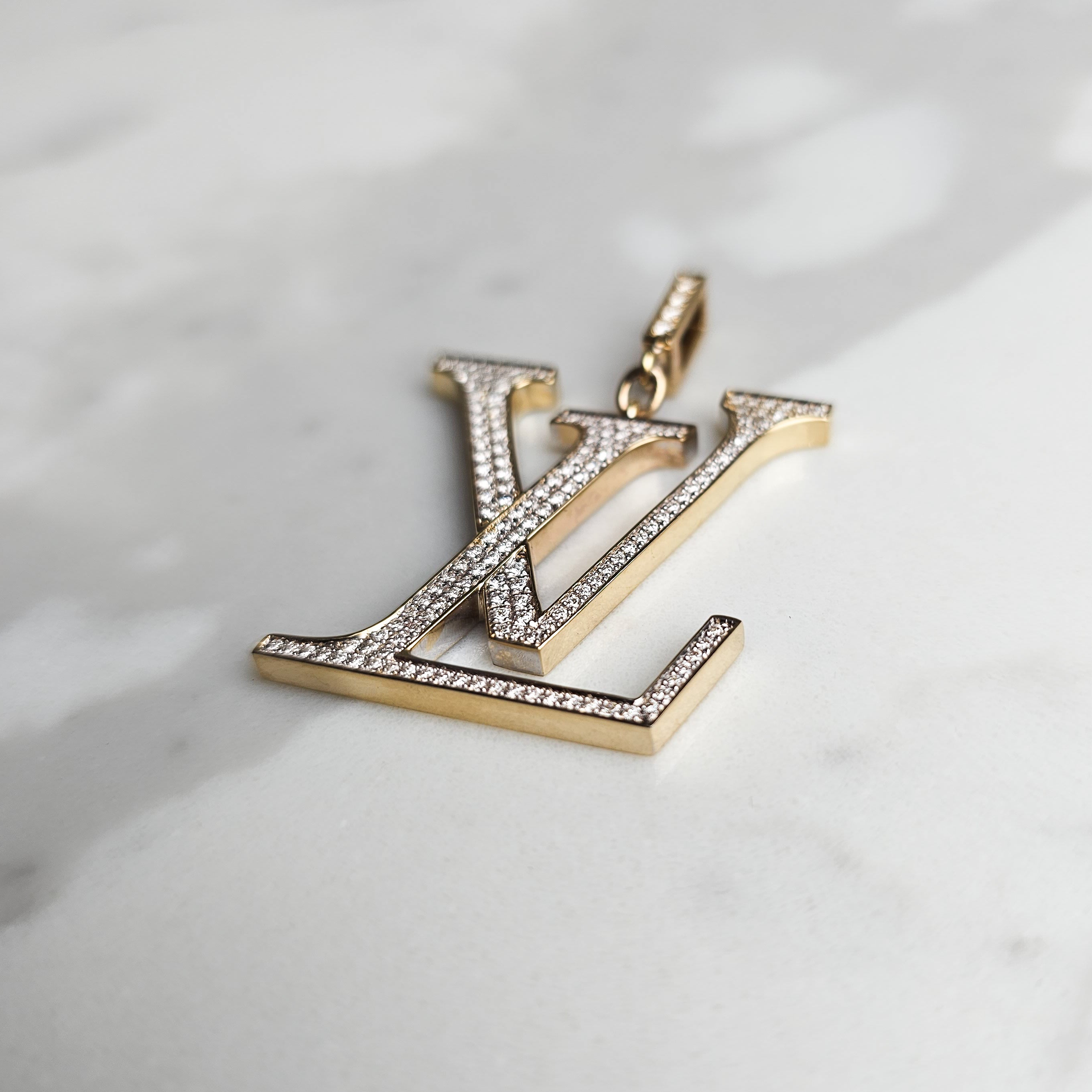 LV Diamond Pendant - Custom Order