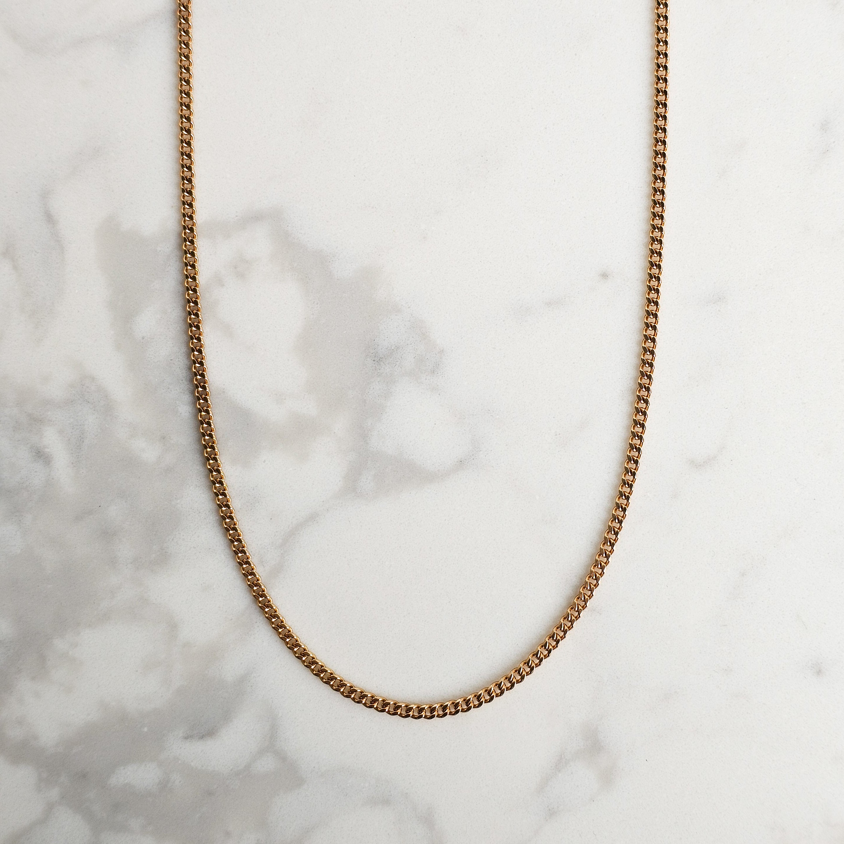 Micro Cuban - Yellow Gold