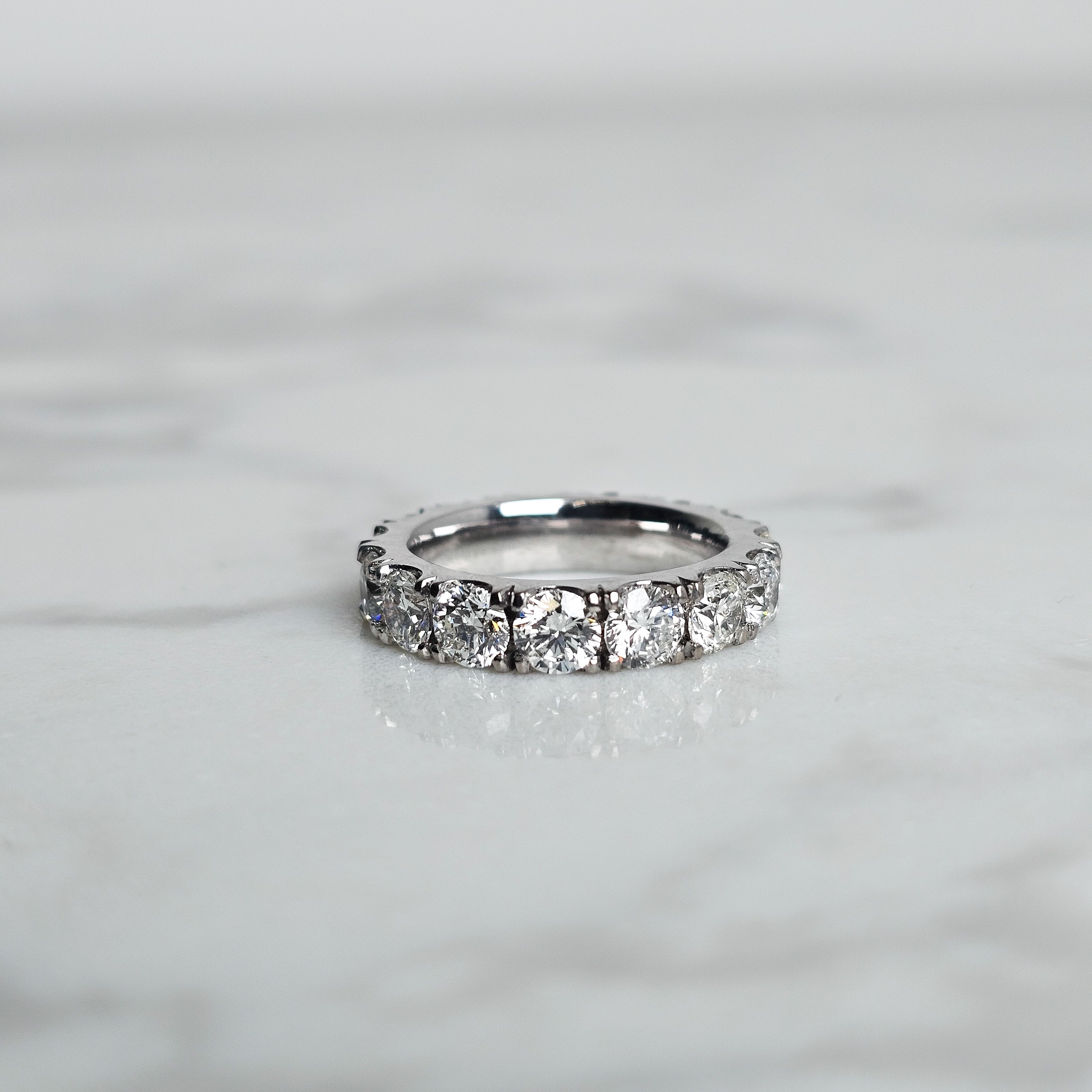 Diamond Eternity Band - Round Brilliant Cut