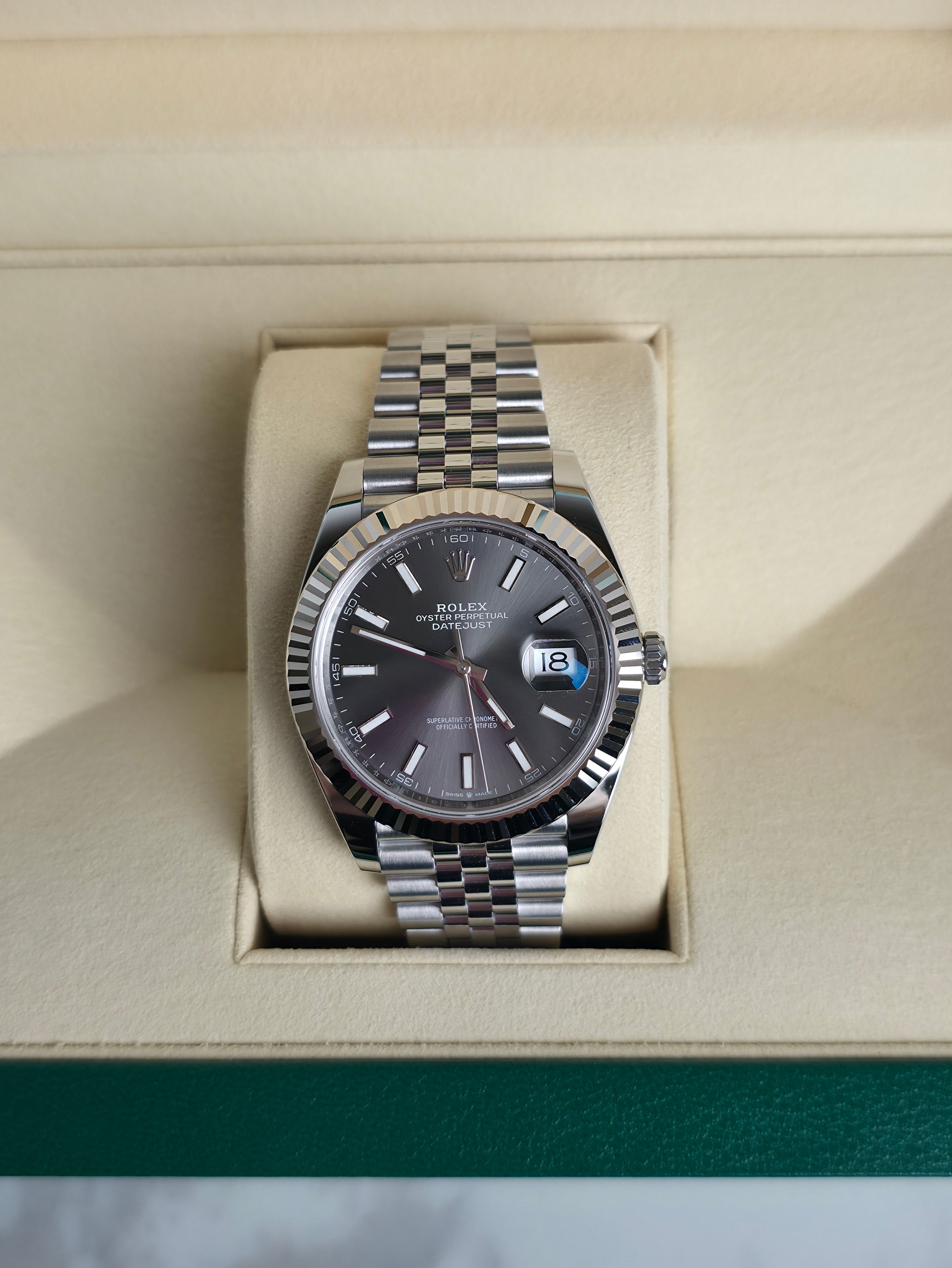 Rolex DateJust 41mm 126334 Slate