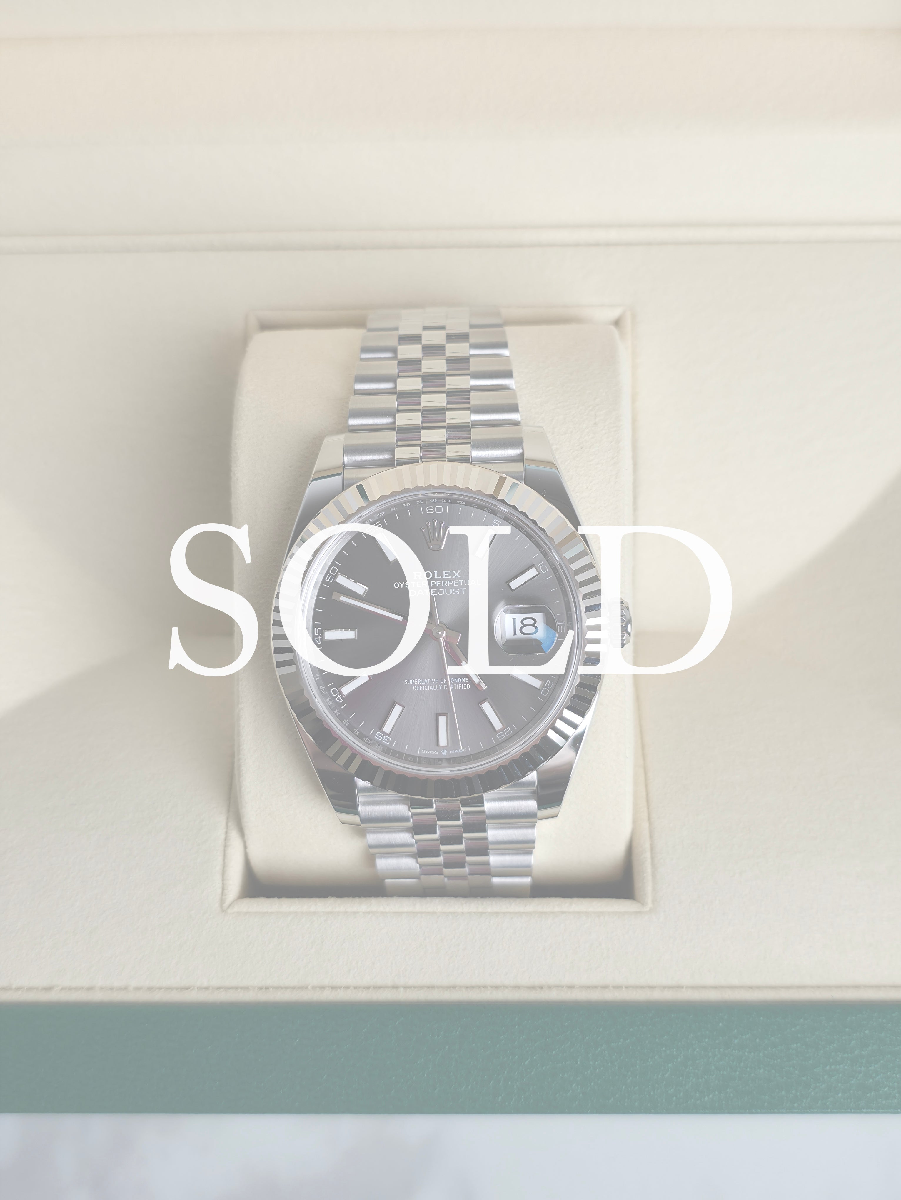 Rolex DateJust 41mm 126334 Slate