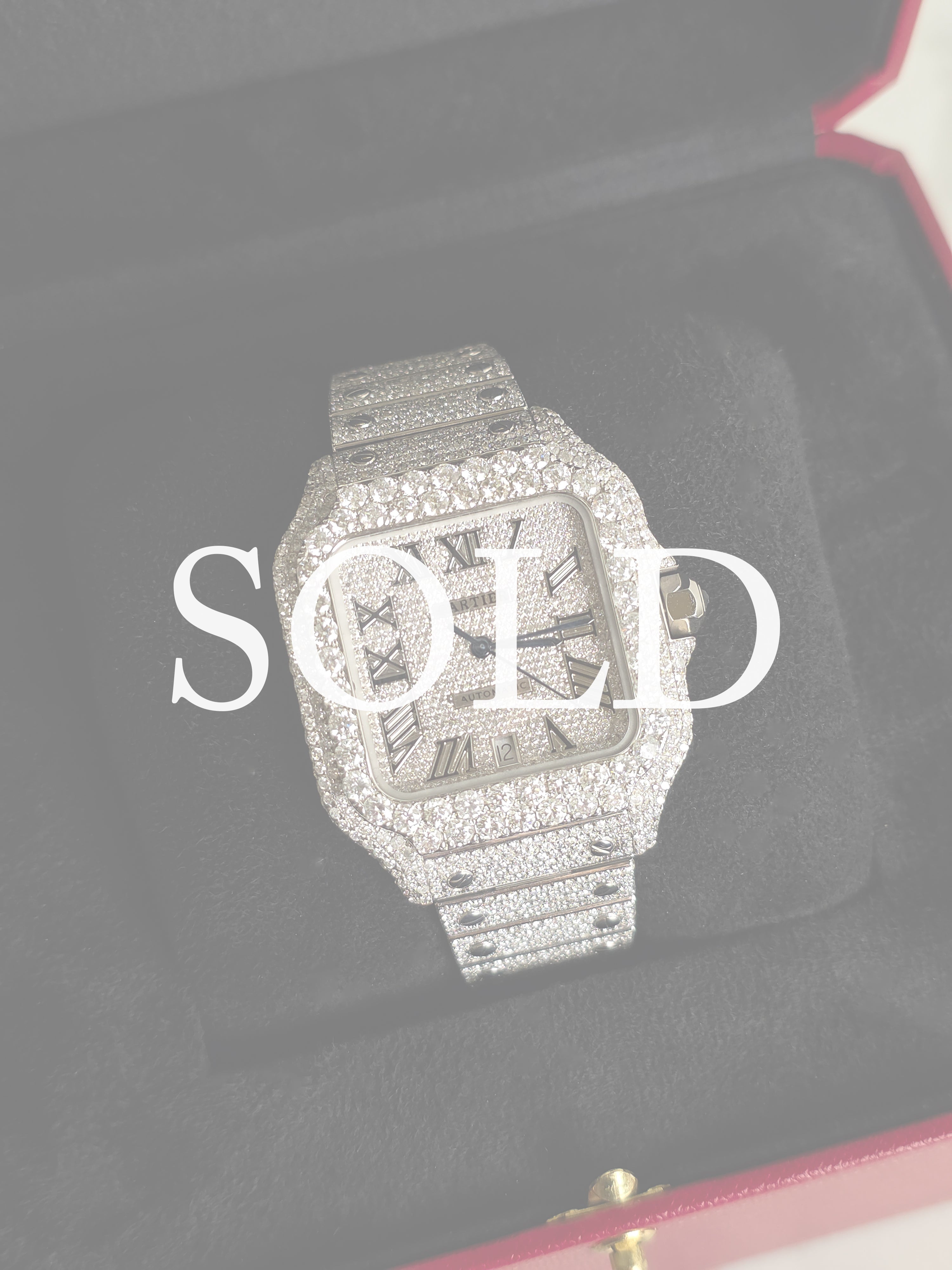Cartier Santos - Iced
