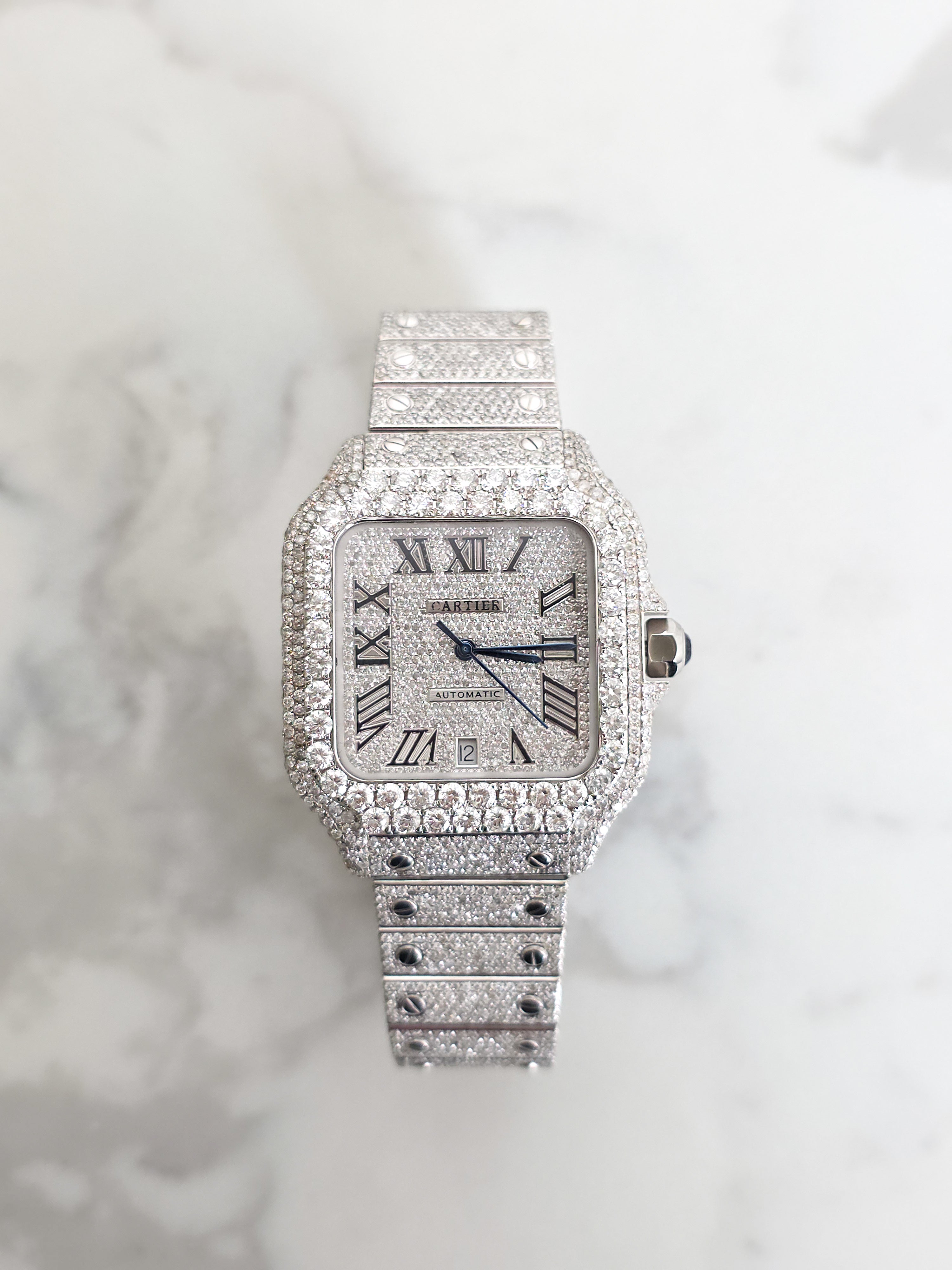 Cartier Santos - Iced