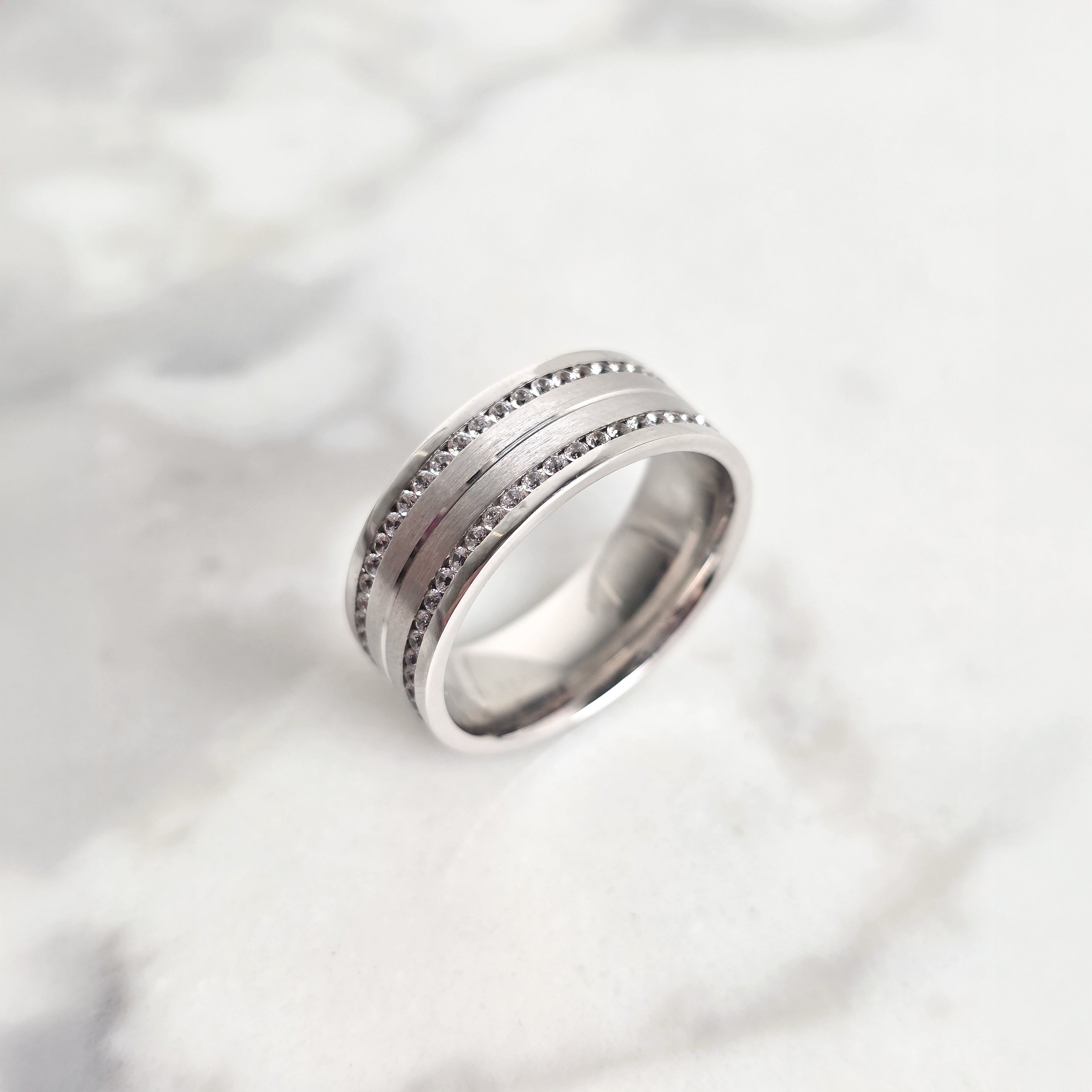 Custom │ Double Eternity Band
