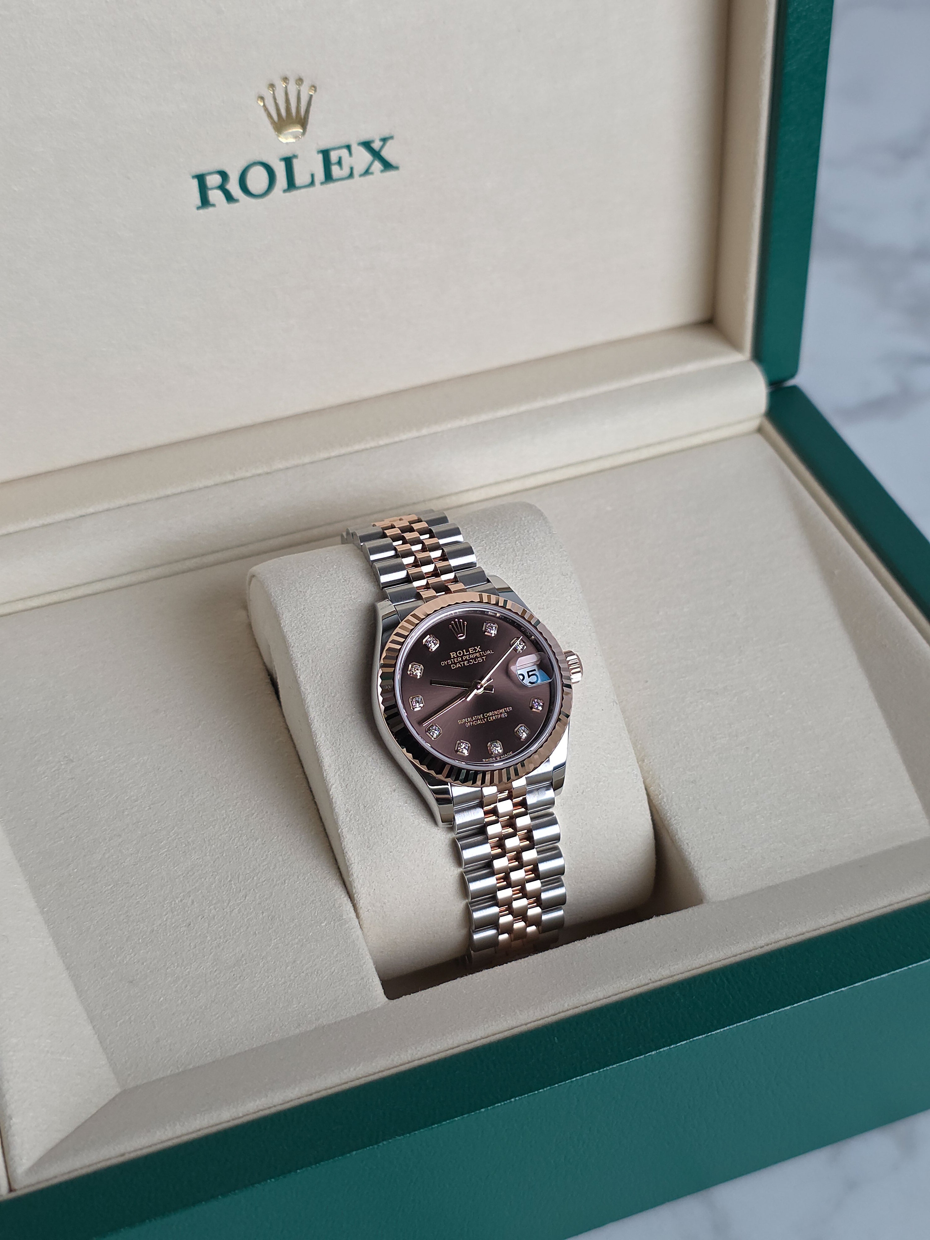 Rolex Datejust 31mm Diamond Dial