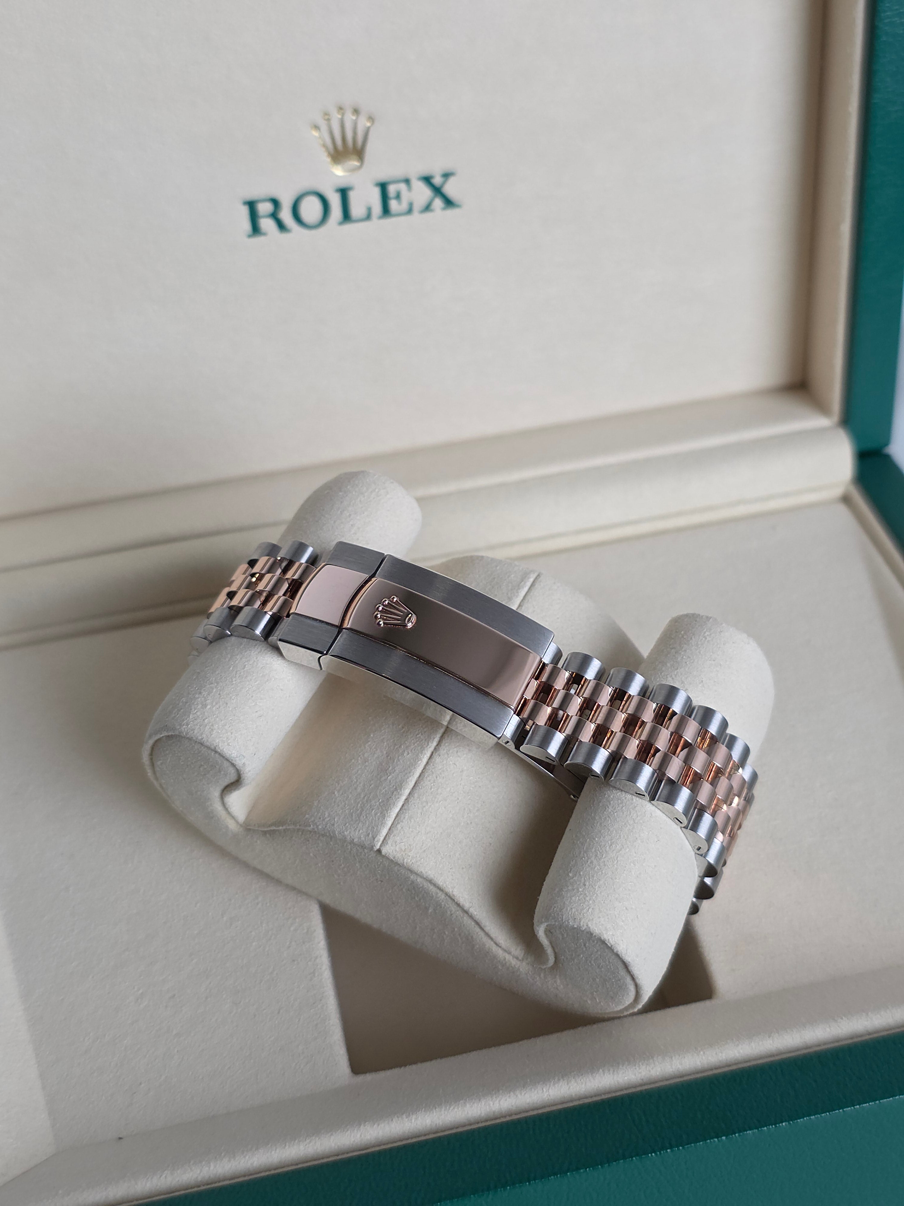 Rolex Datejust 36mm Two Tone Rose Gold