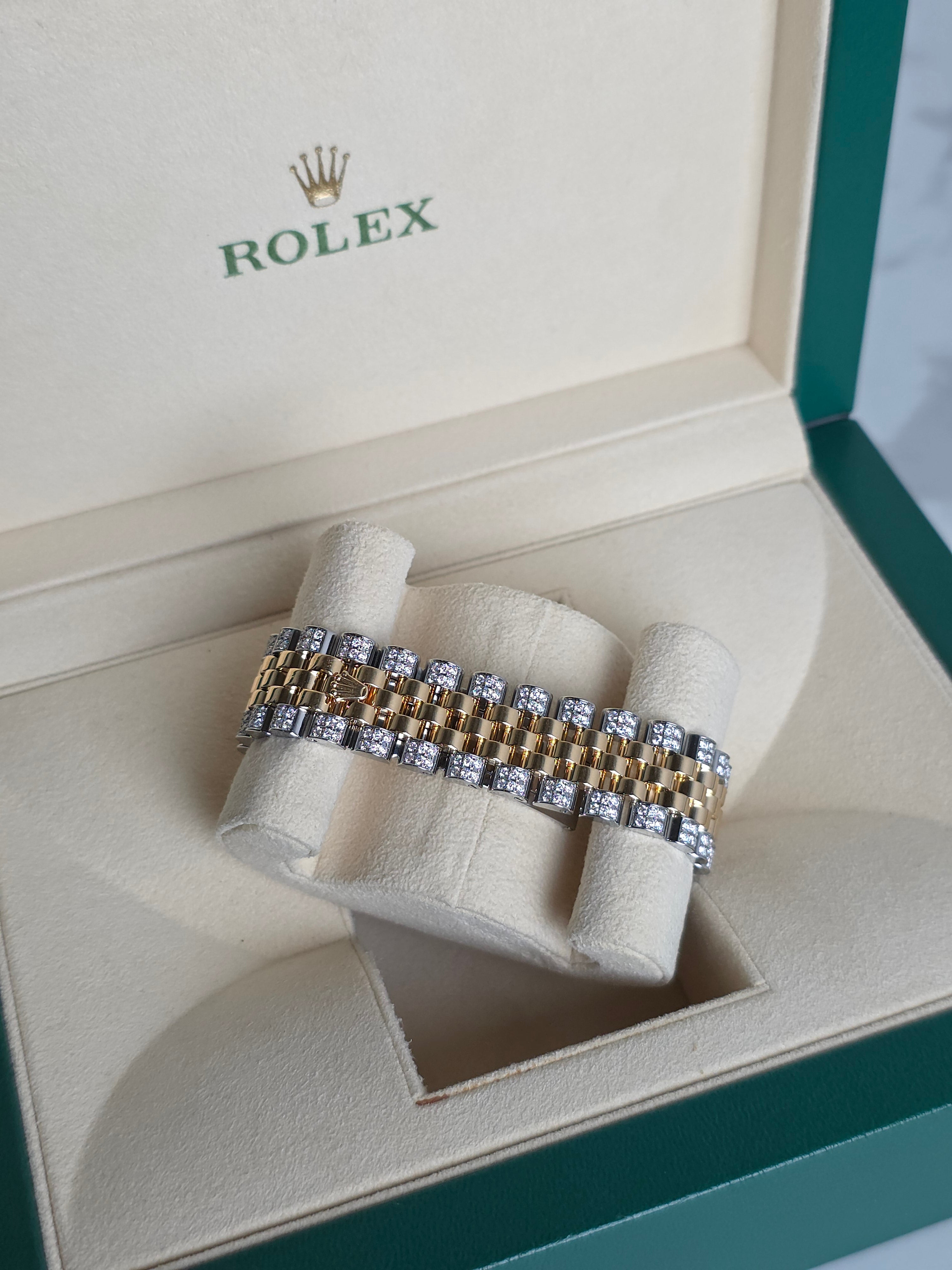 Rolex DateJust 36mm Diamond Set