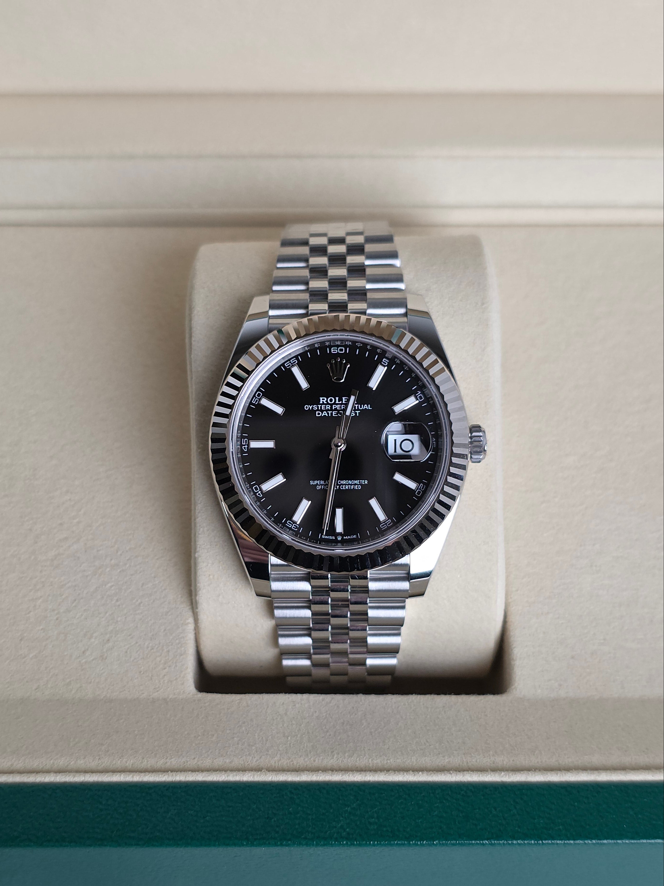 Rolex DateJust 41mm 2026 Black Dial