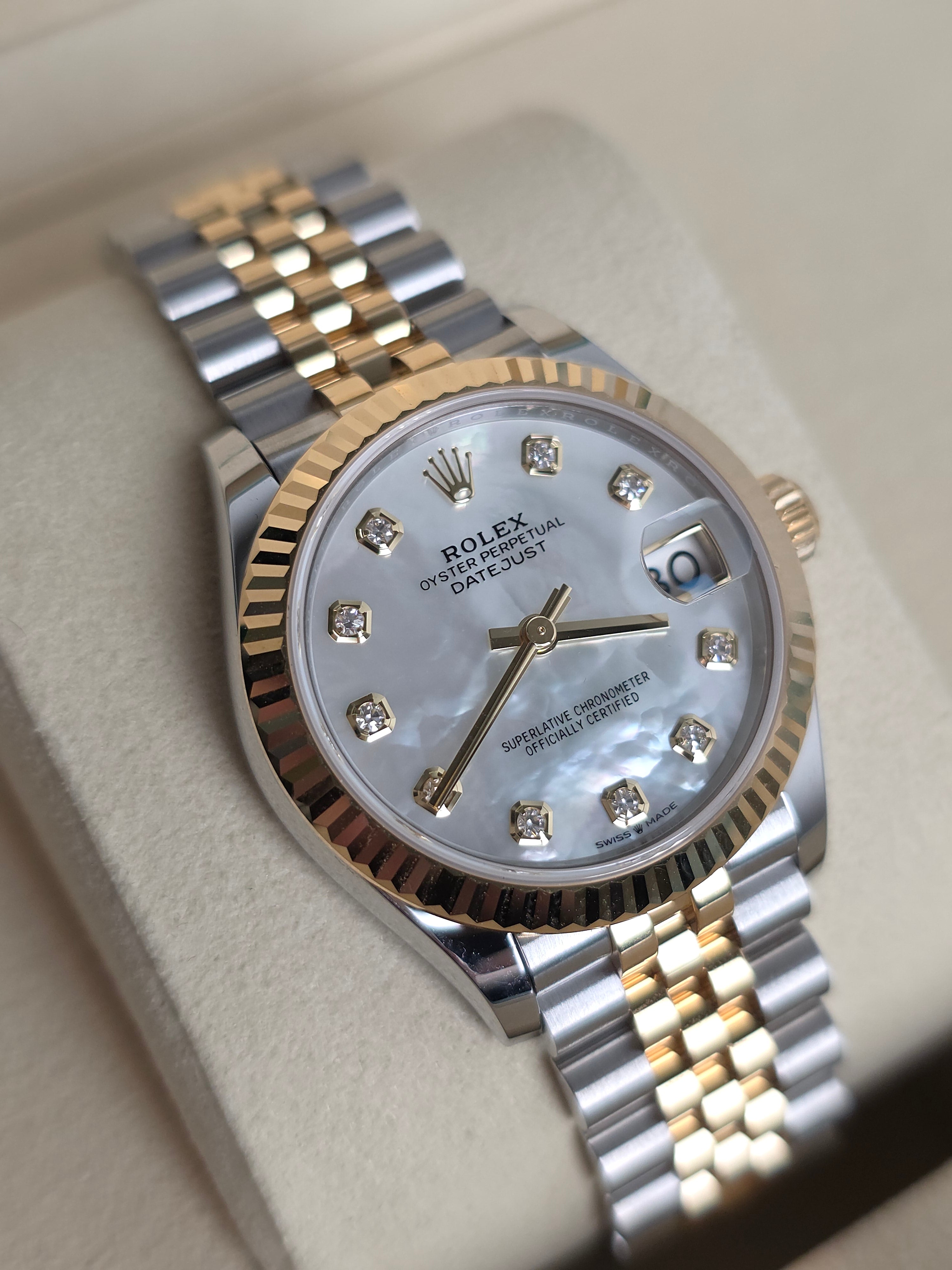 Rolex DateJust 31mm 2026 Mother of Pearl