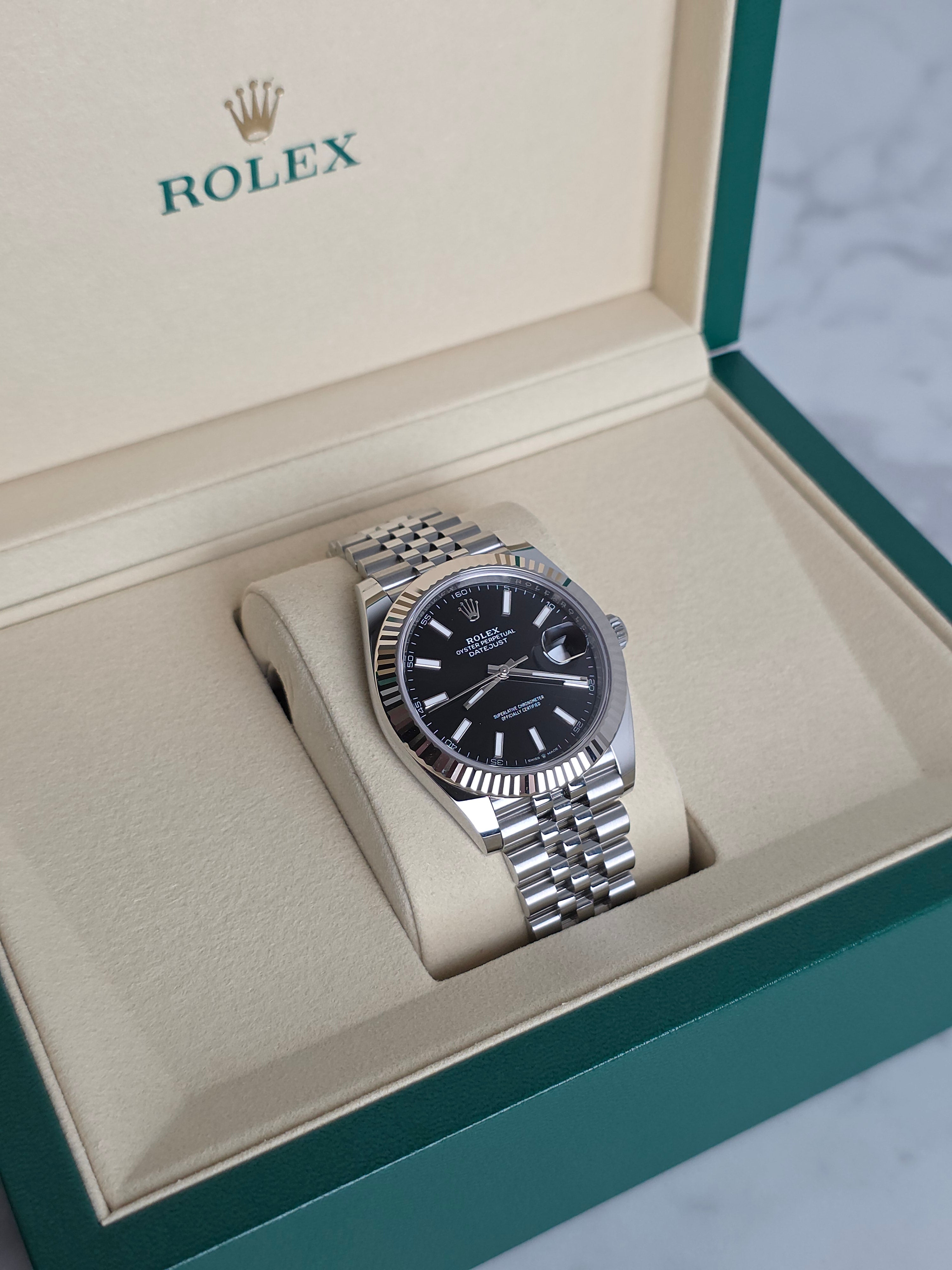 Rolex DateJust 41mm 2026 Black Dial