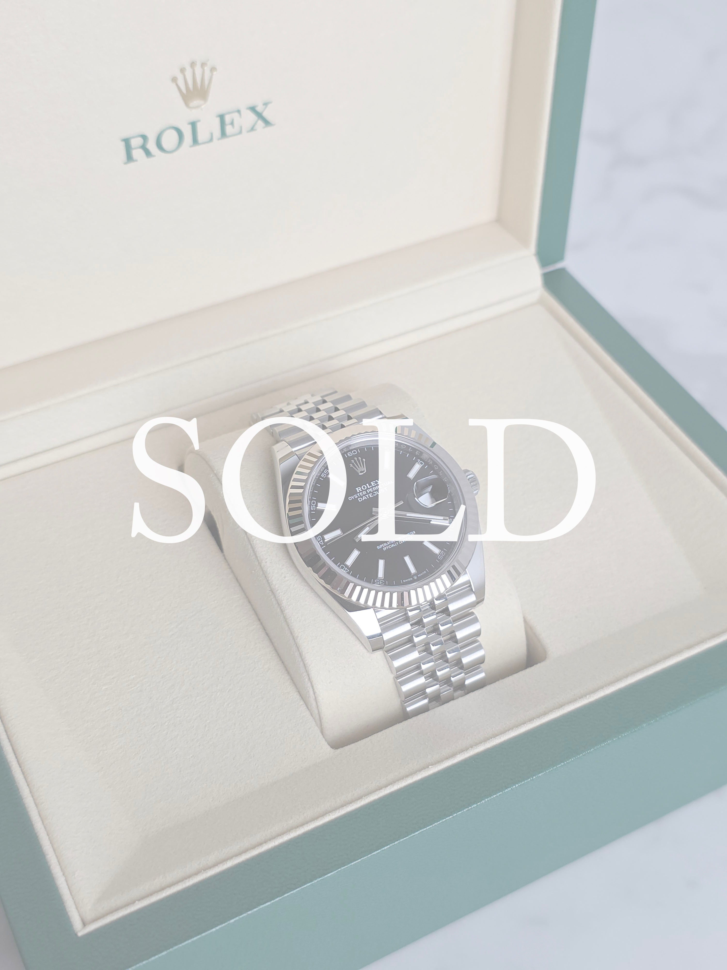 Rolex DateJust 41mm 2026 Black Dial