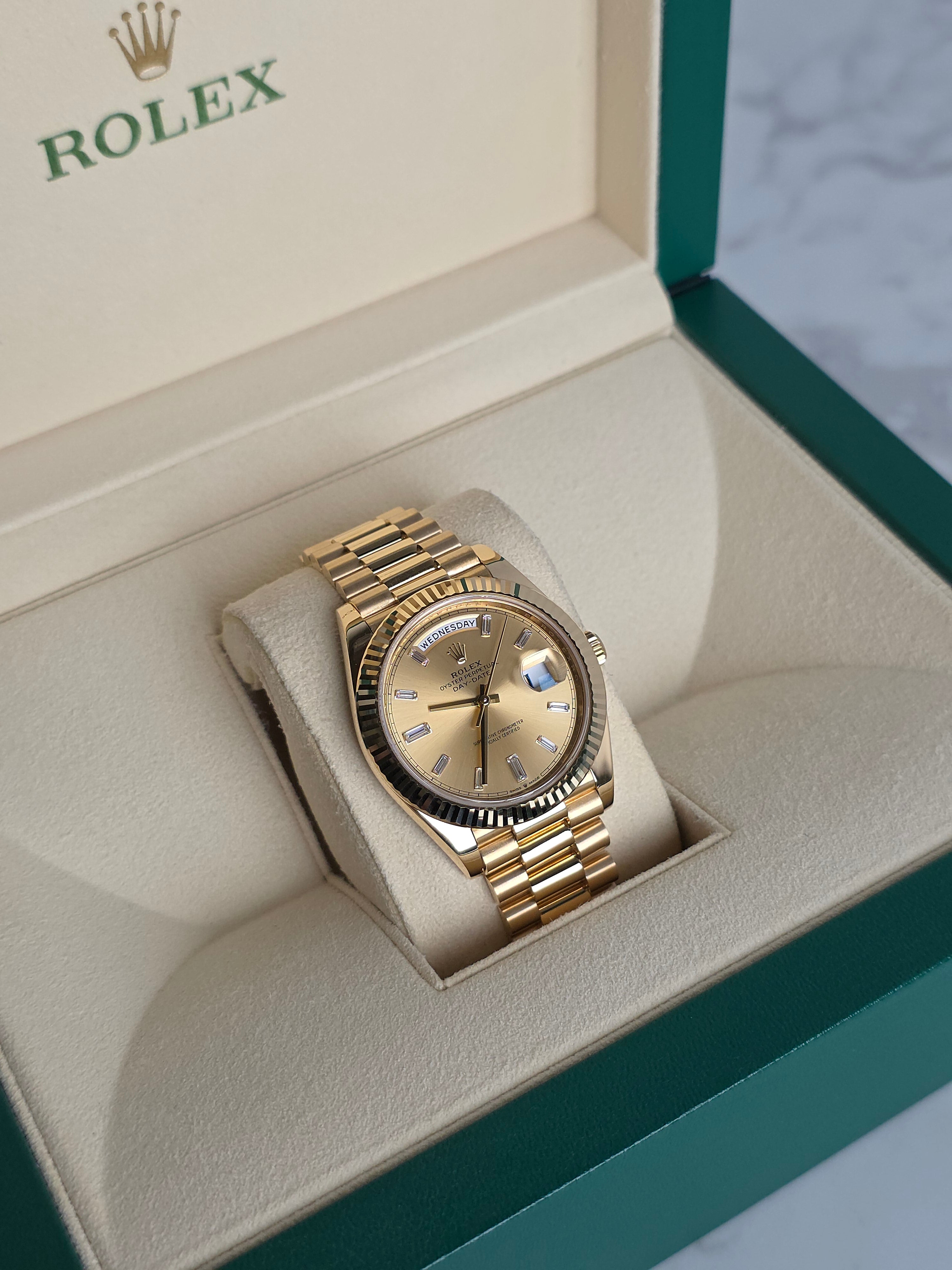 Rolex Day-Date Baguette Dial