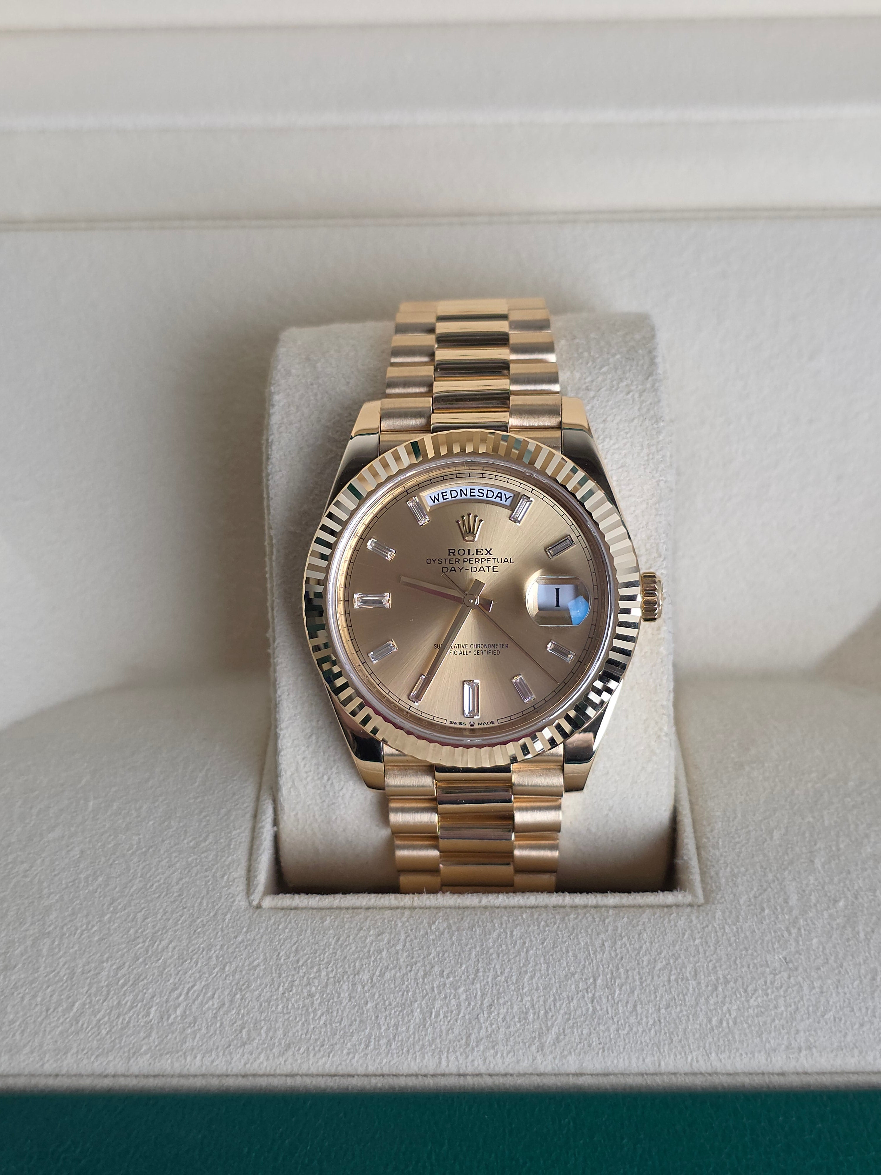 Rolex Day-Date Baguette Dial