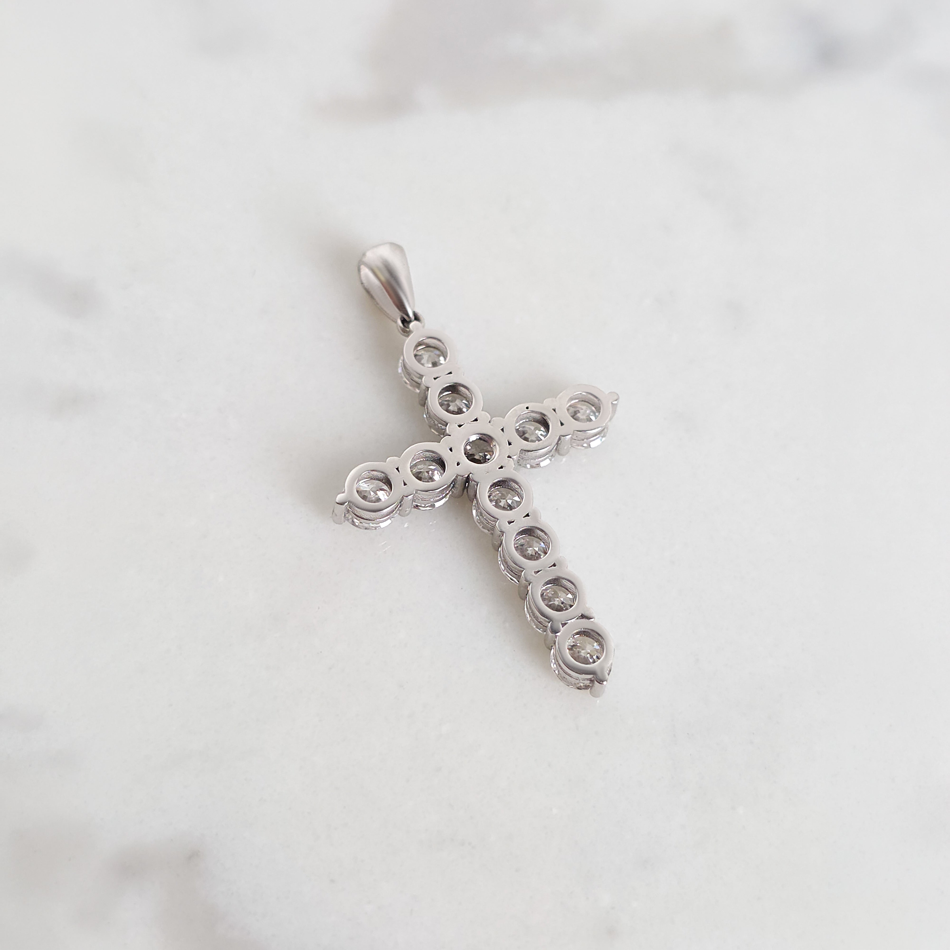 Diamond Cross Pendant