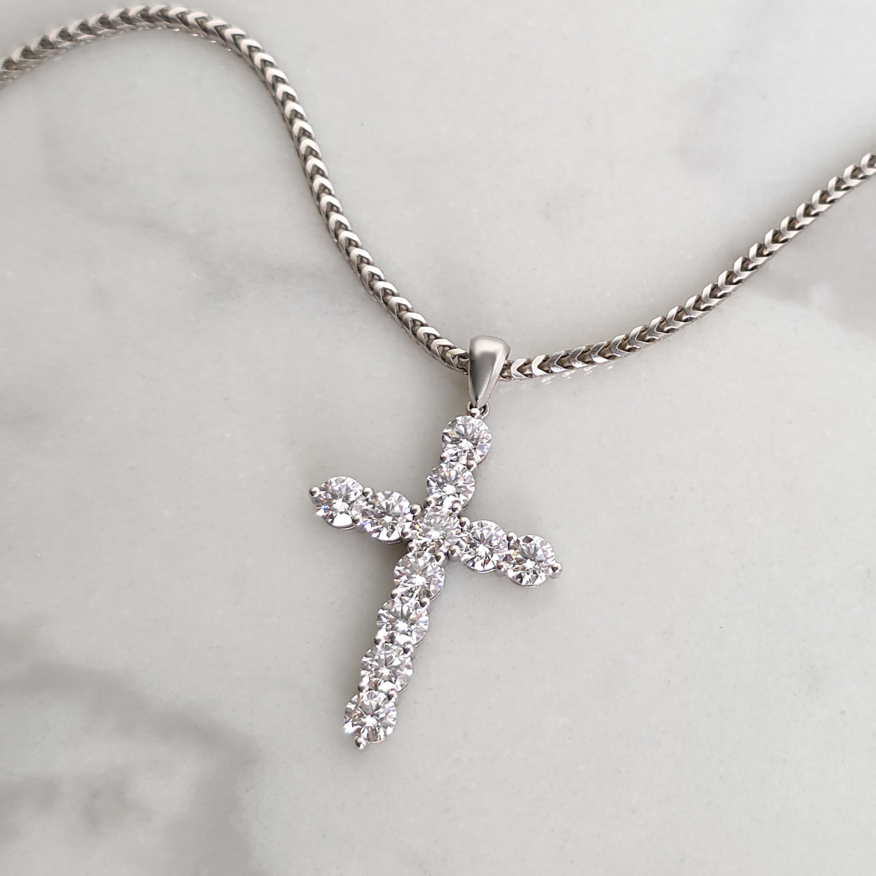 Diamond Cross Pendant
