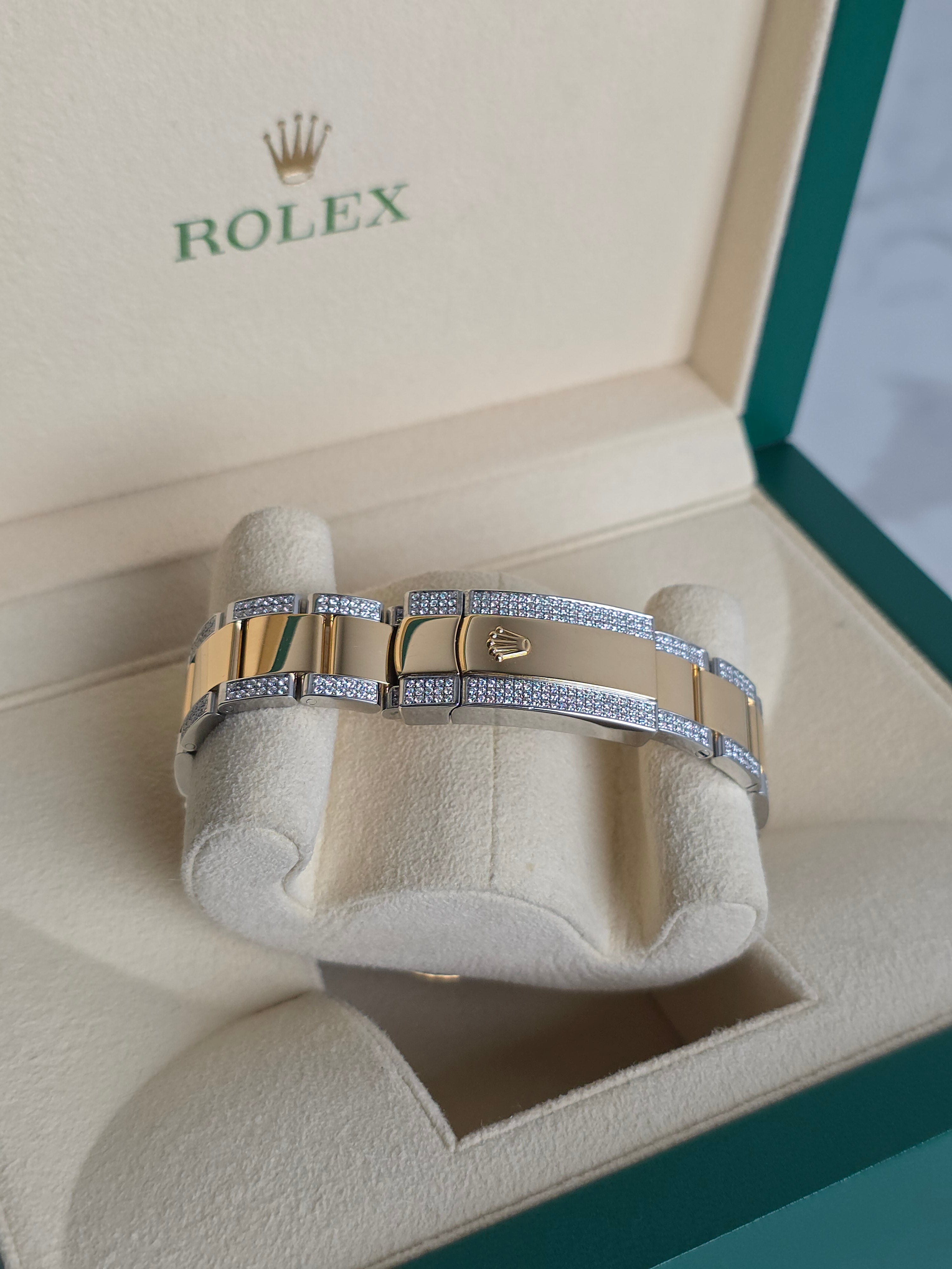 Rolex Datejust 41 Semi Diamond Set