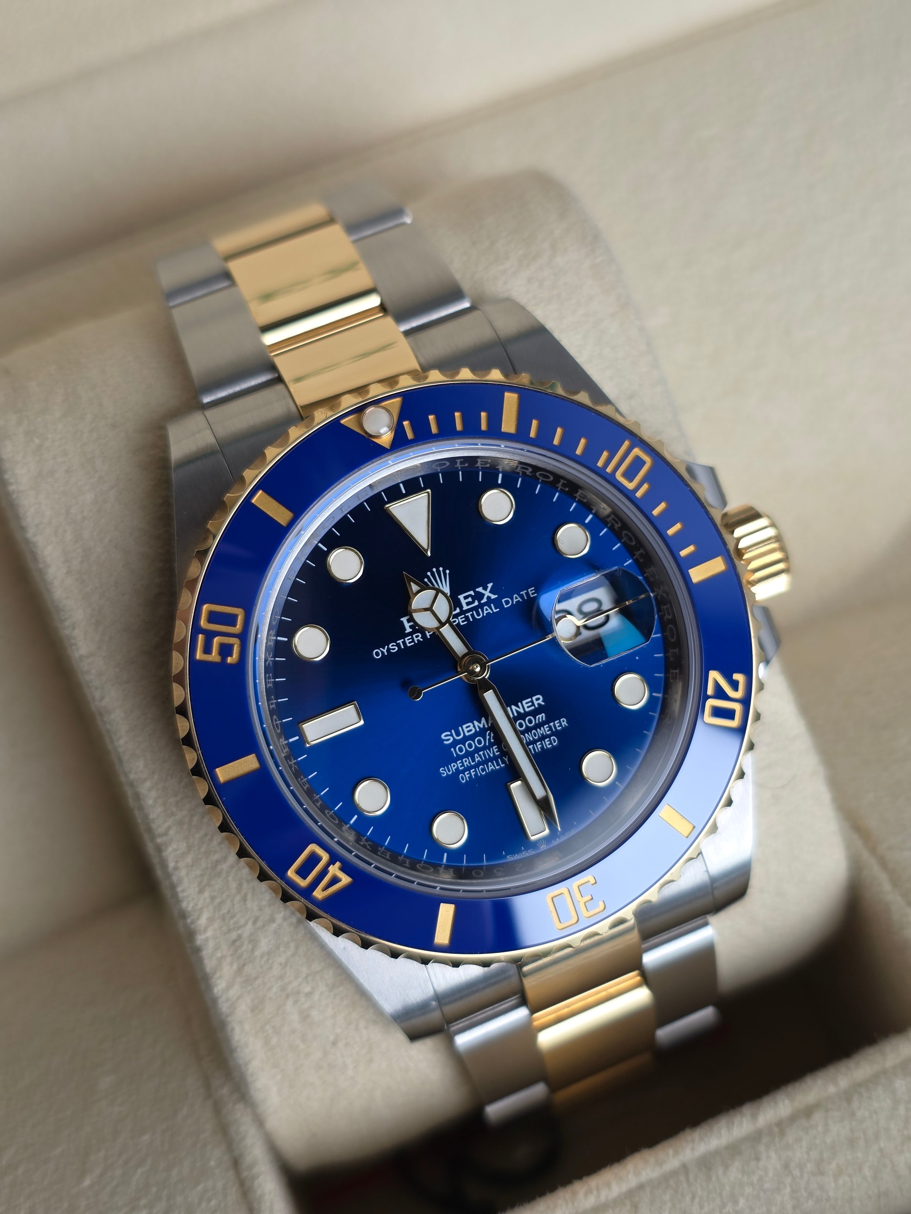 Rolex Submariner Bluesy