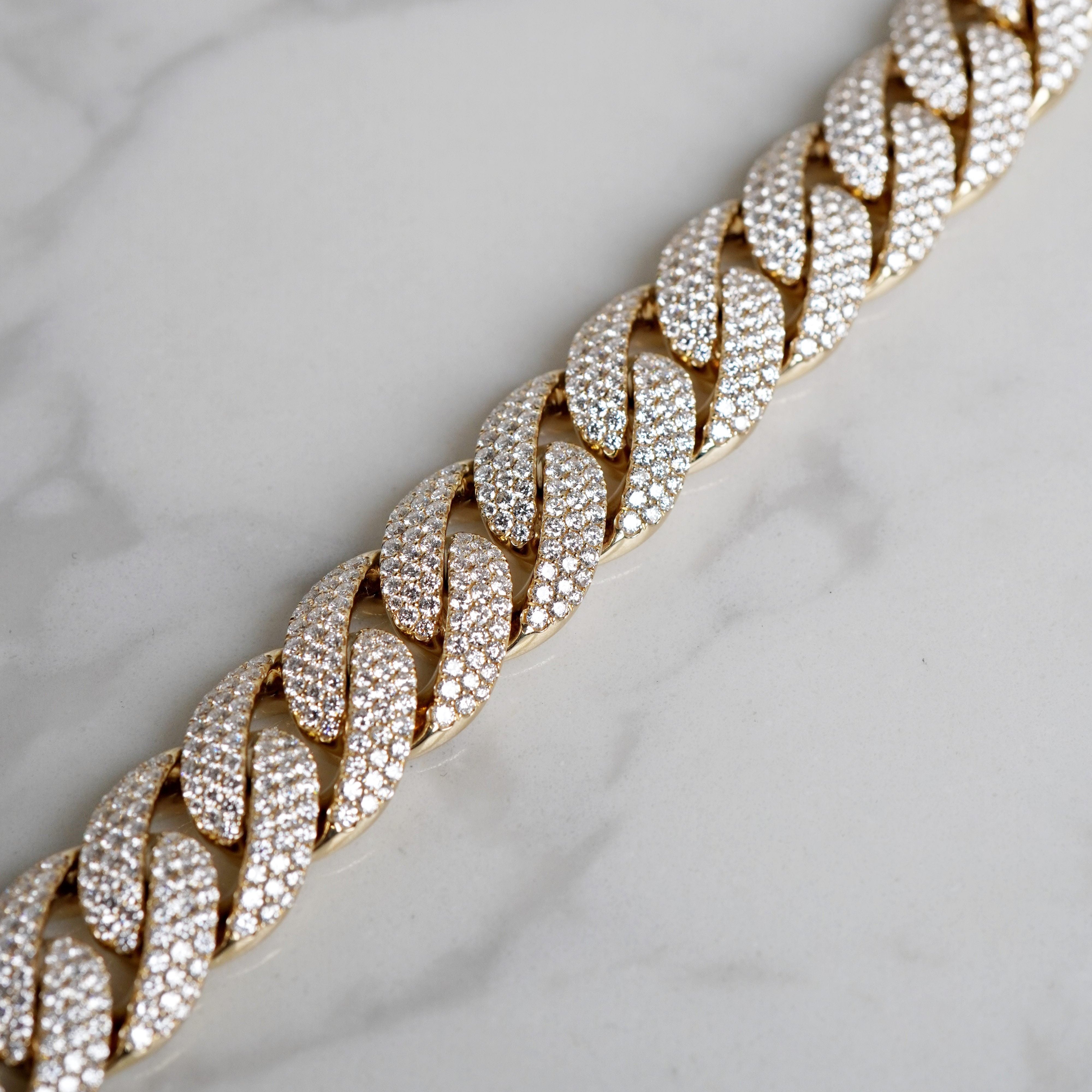 Borderless Pavé Iced Cuban Bracelet