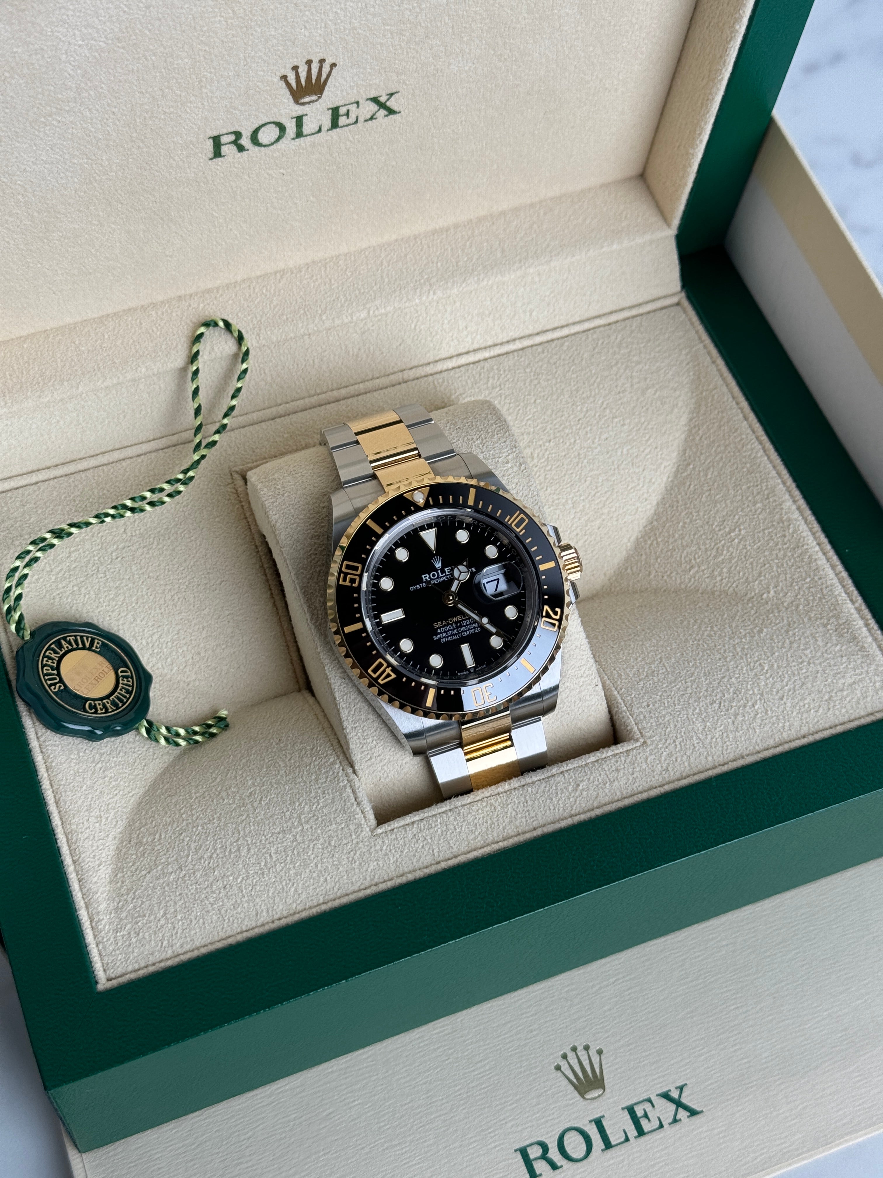 Rolex Seadweller 43 Two Tone