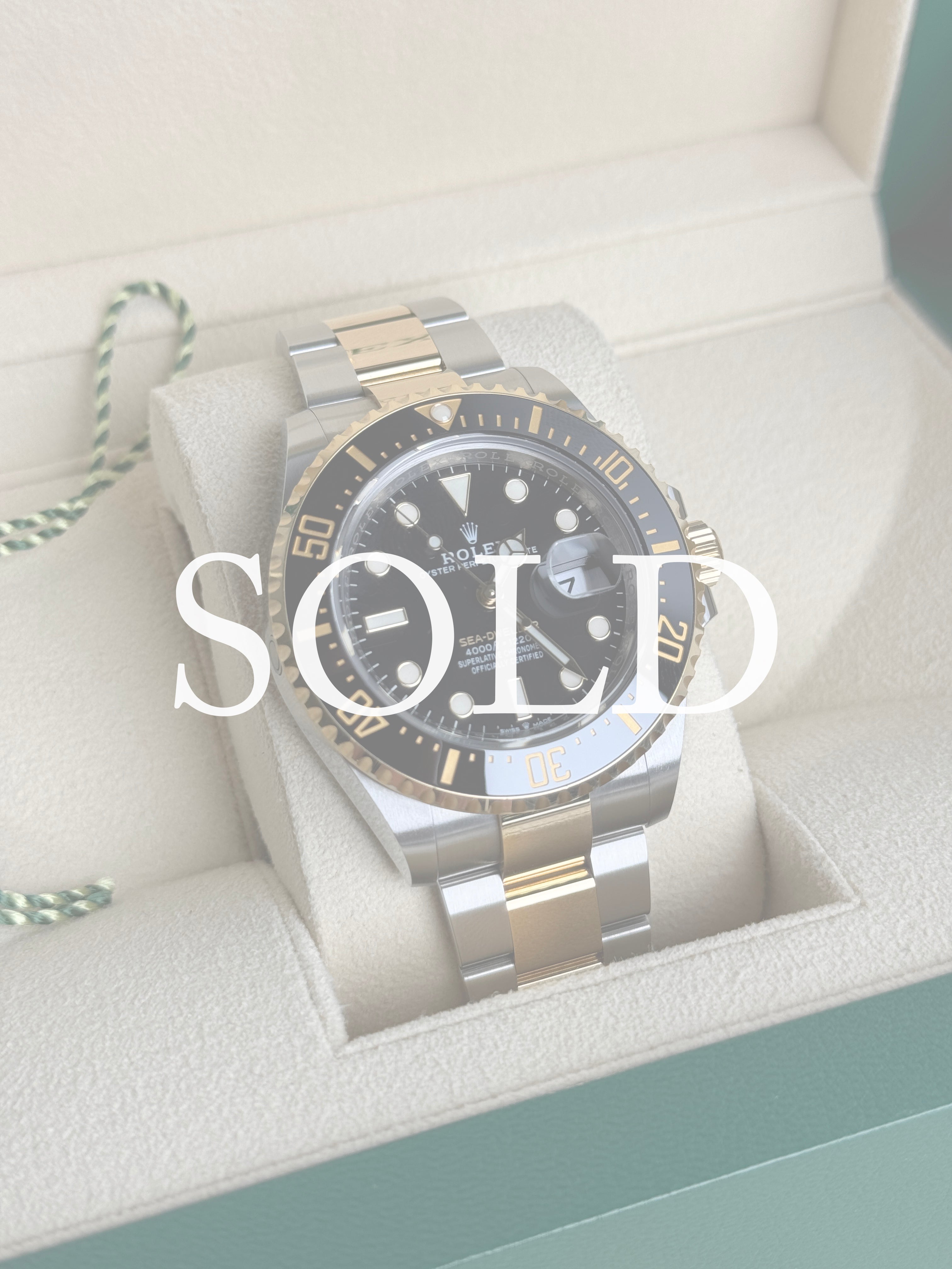 Rolex Seadweller 43 Two Tone