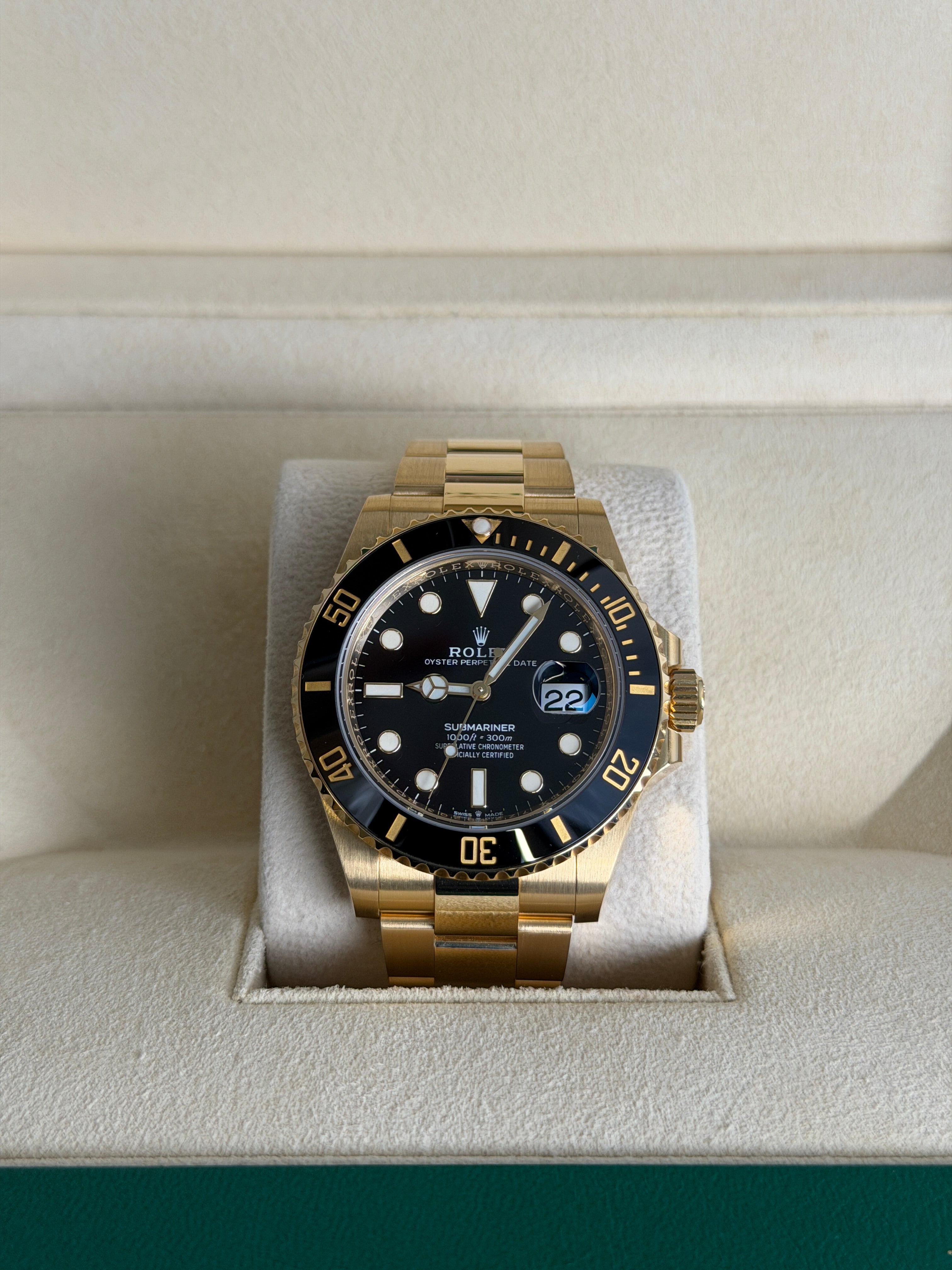 Rolex Submariner Solid Gold
