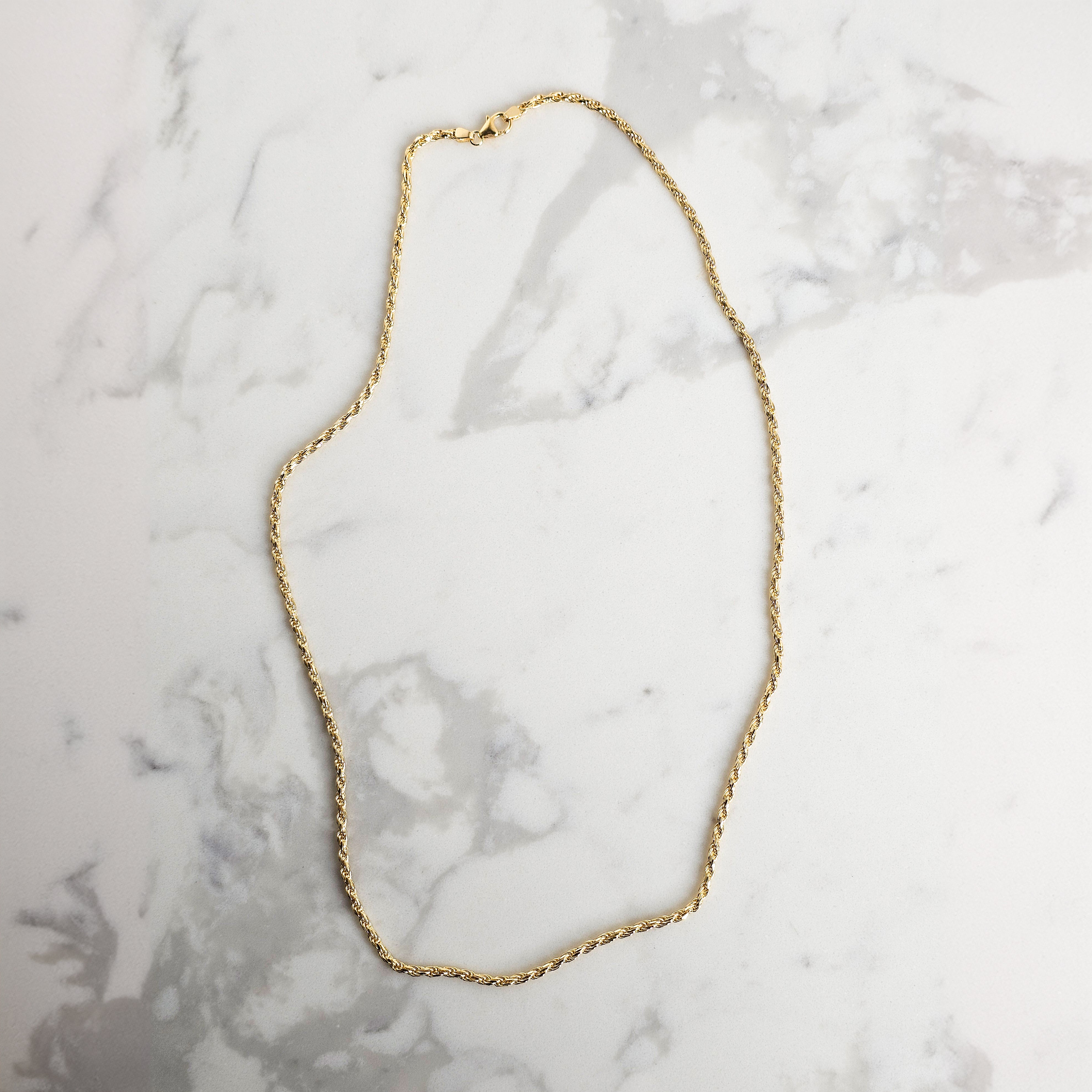 rope chain mens jewellery