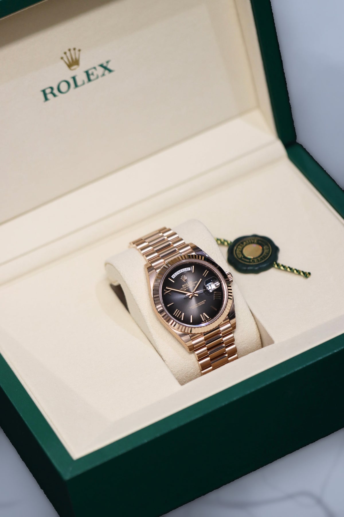 Rolex Day-Date 40 Slate Ombré