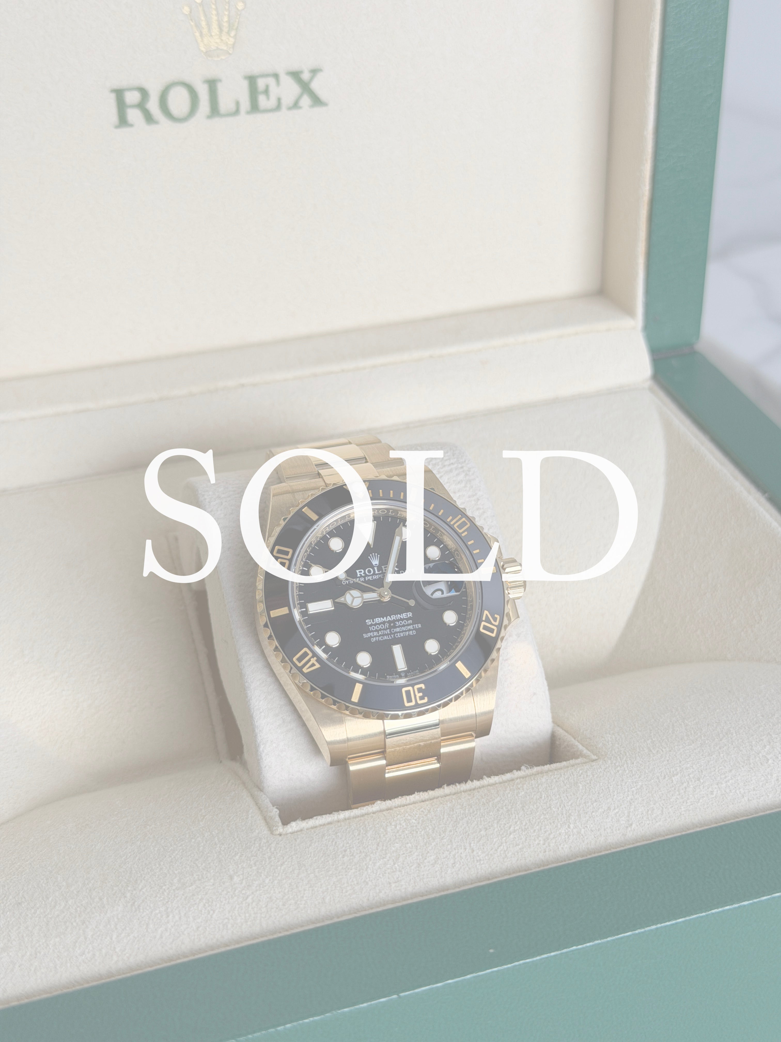 Rolex Submariner Solid Gold 126618LN