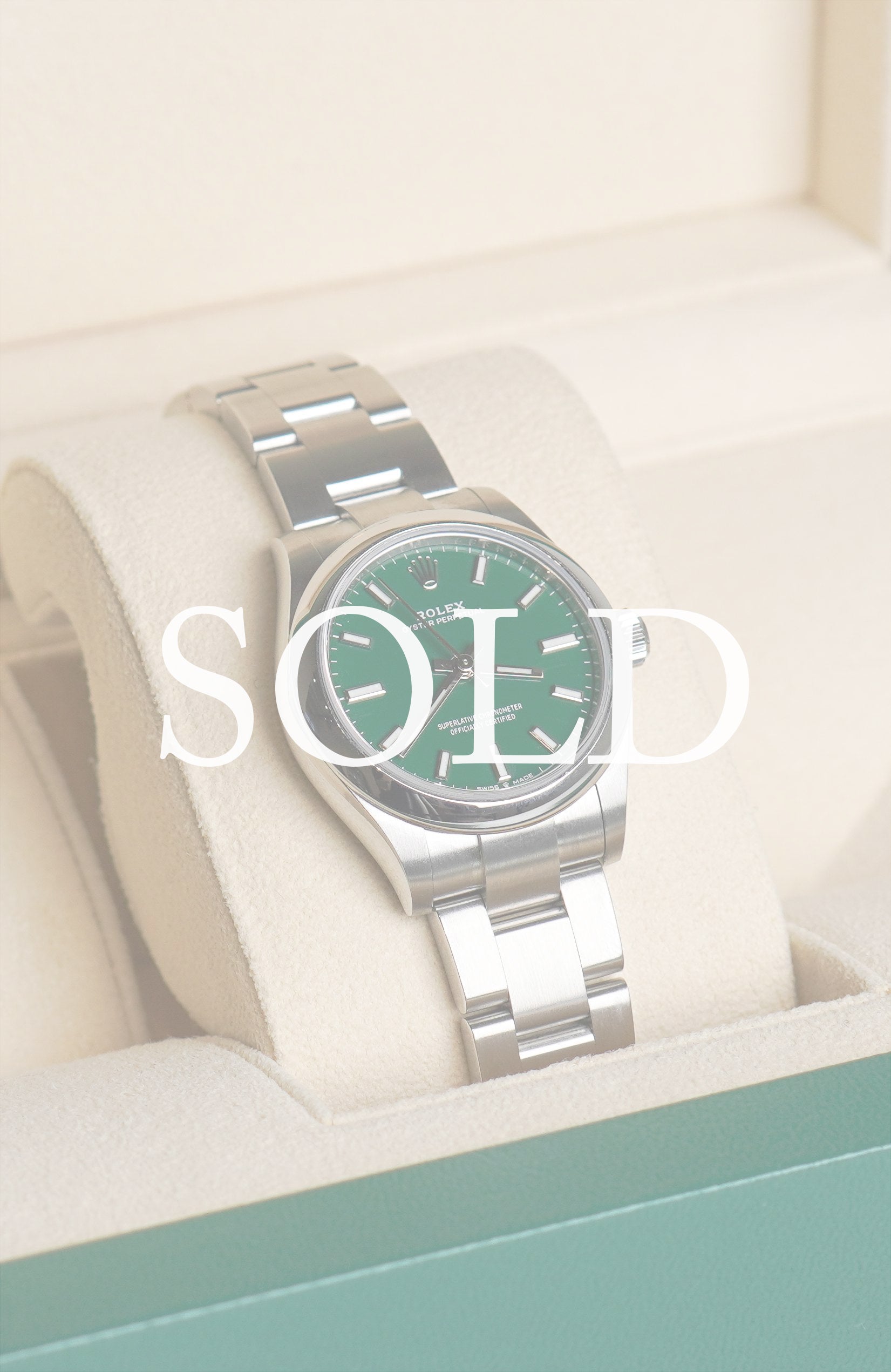 Rolex OysterPerpetual 31mm Green