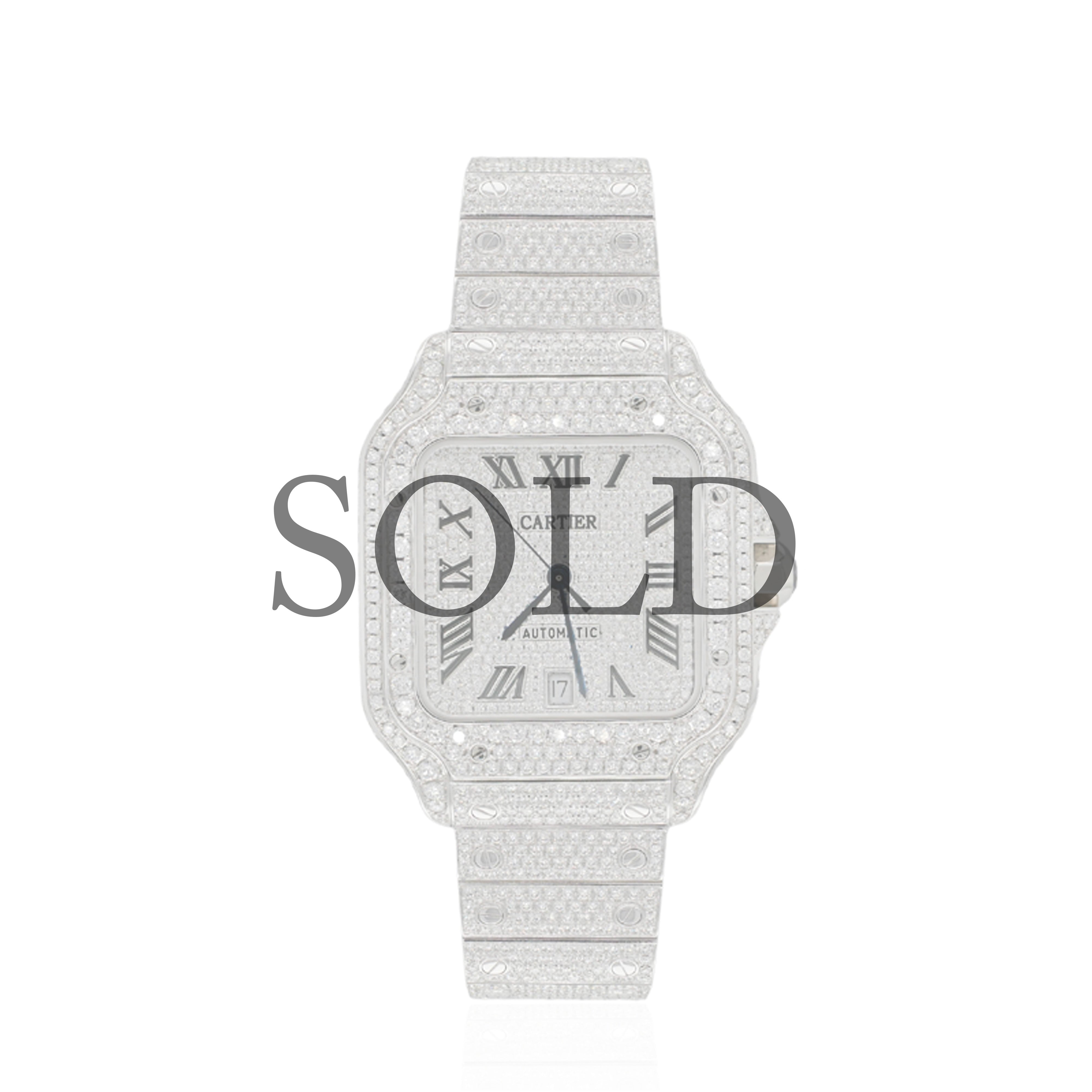 Cartier Santos - Iced