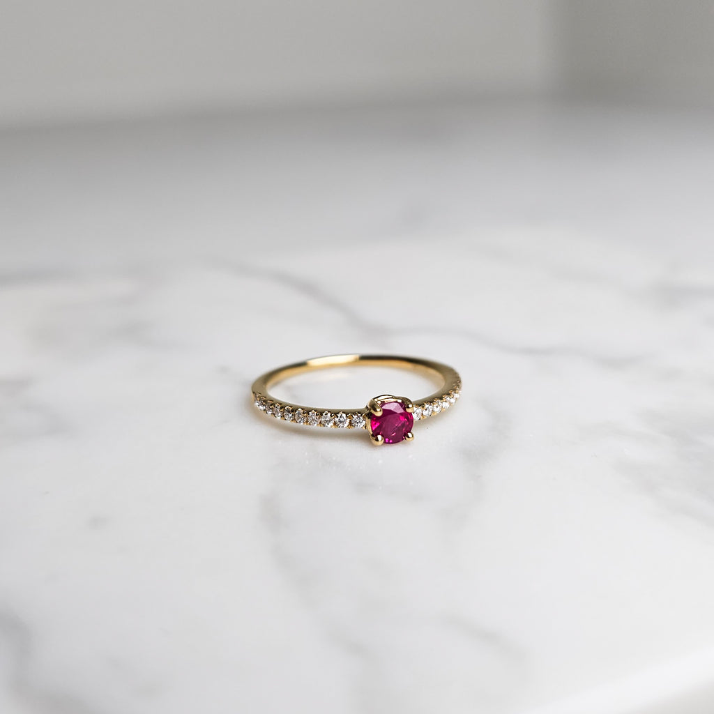 Ruby & Diamond Ring