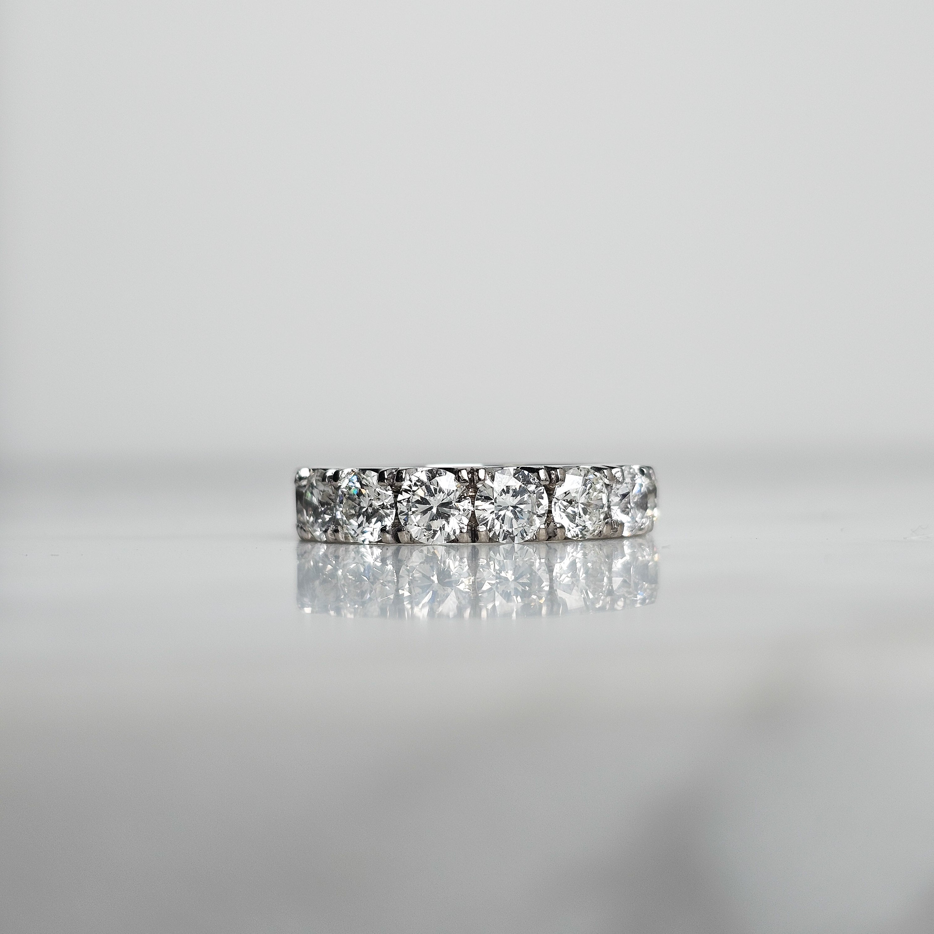 Diamond Eternity Band - Round Brilliant Cut