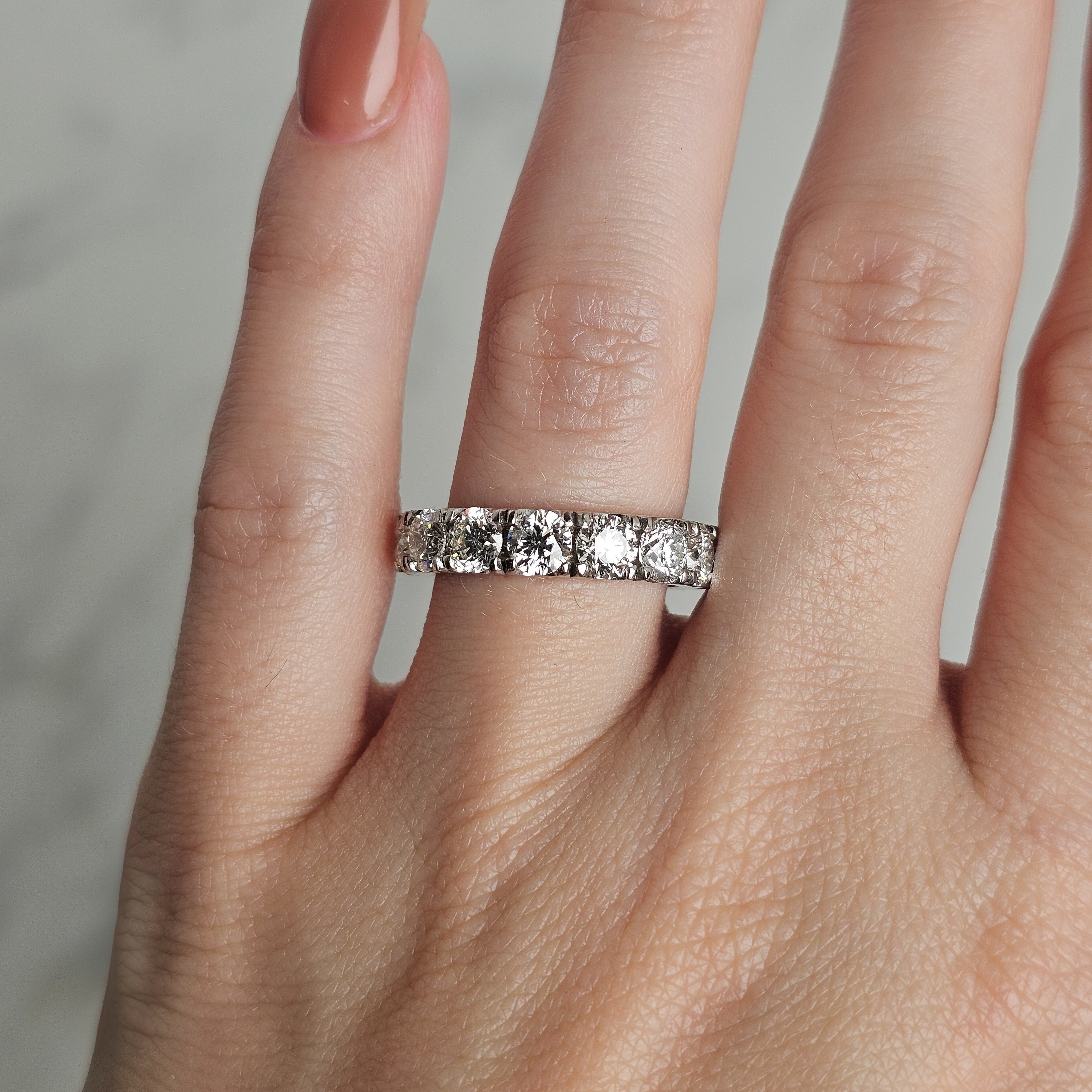 Diamond Eternity Band - Round Brilliant Cut