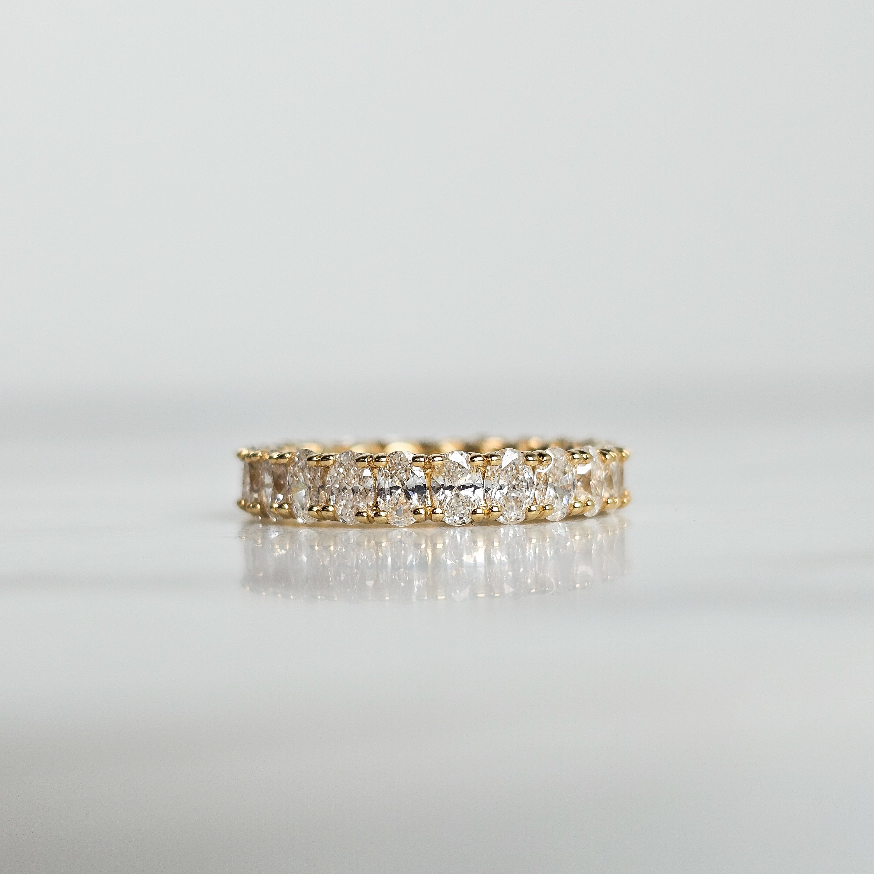 Diamond Eternity Band - Oval Cut