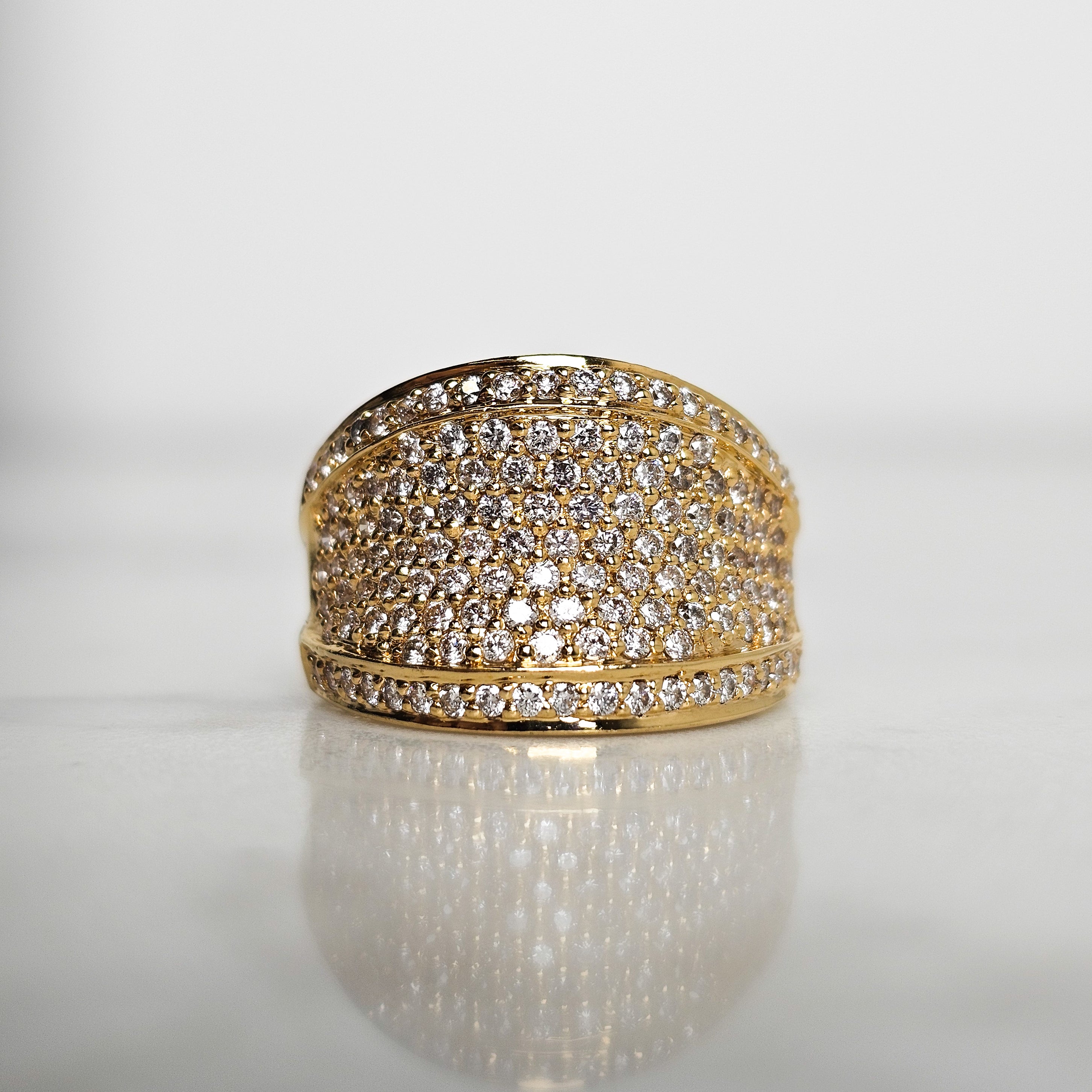 Pavé Diamond Ring