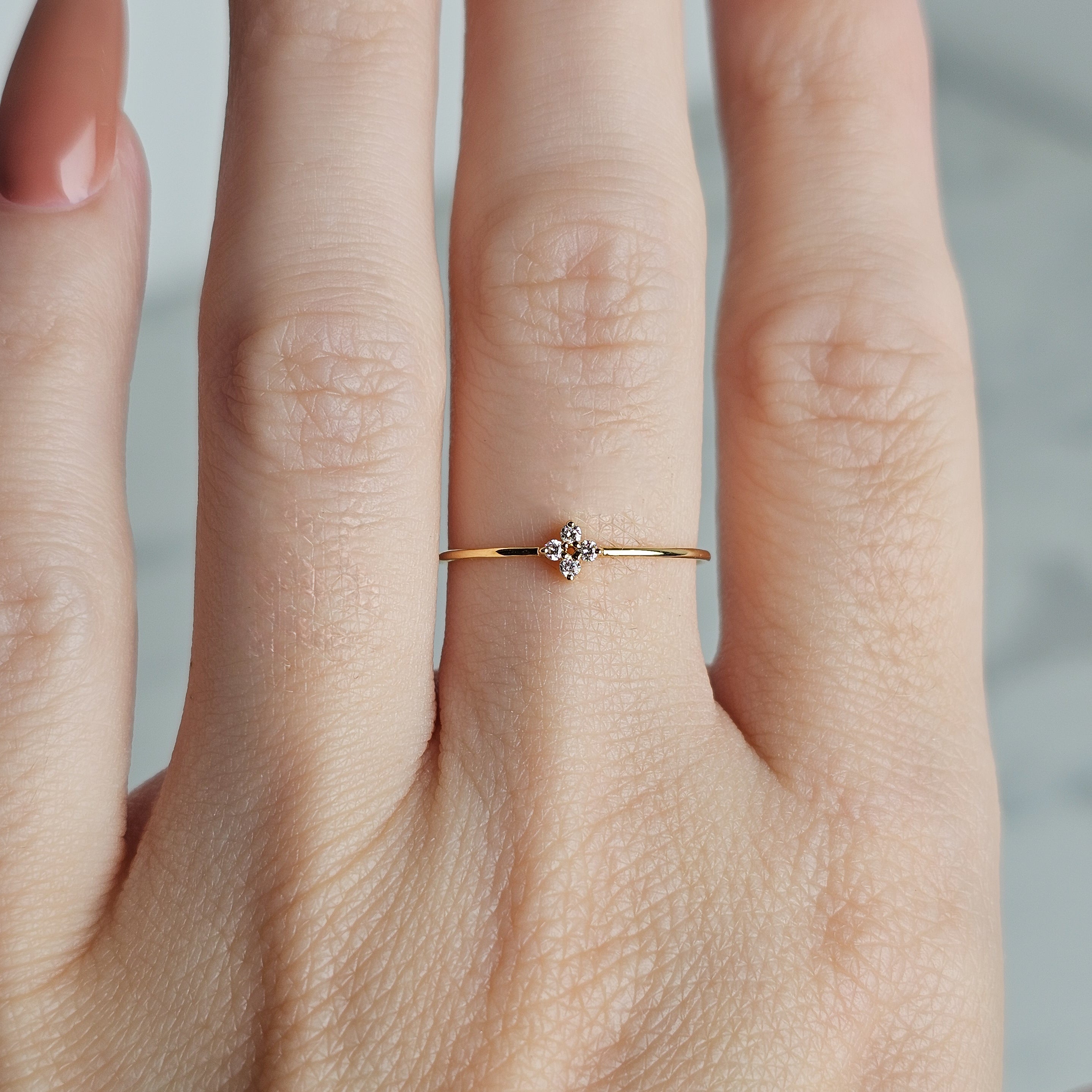 Petite Flower Ring