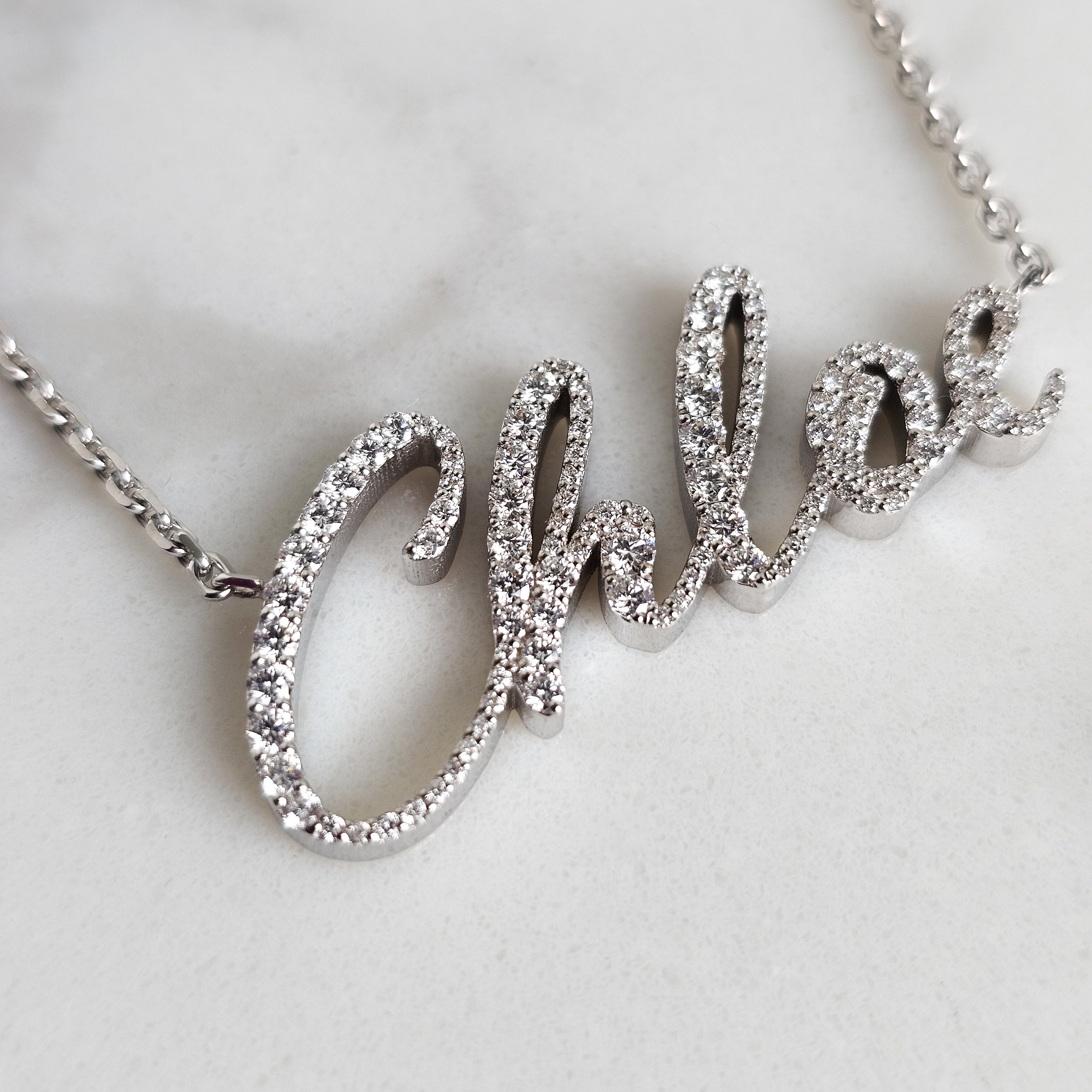 Diamond Nameplate - Custom Order