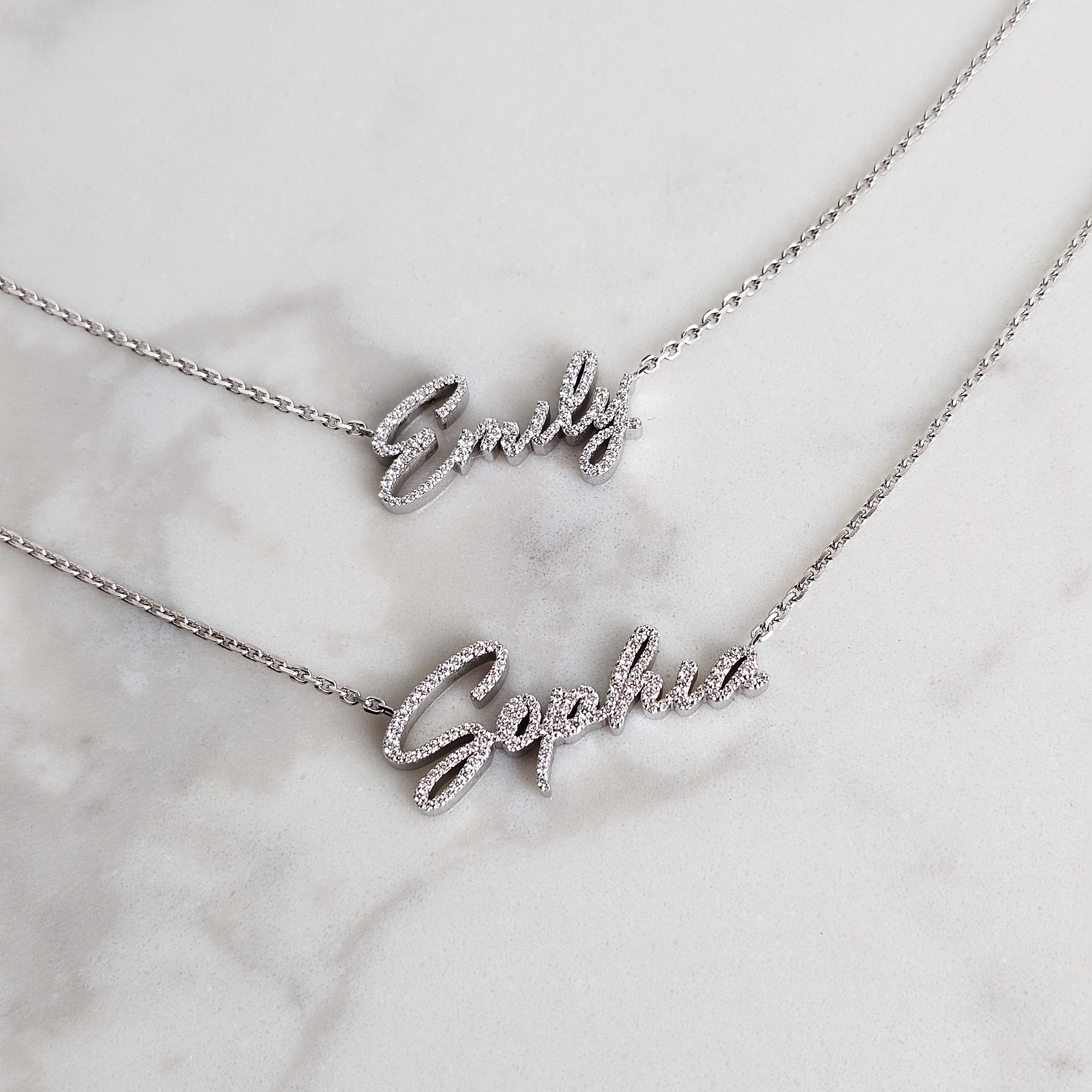 Diamond Nameplate - Custom Order