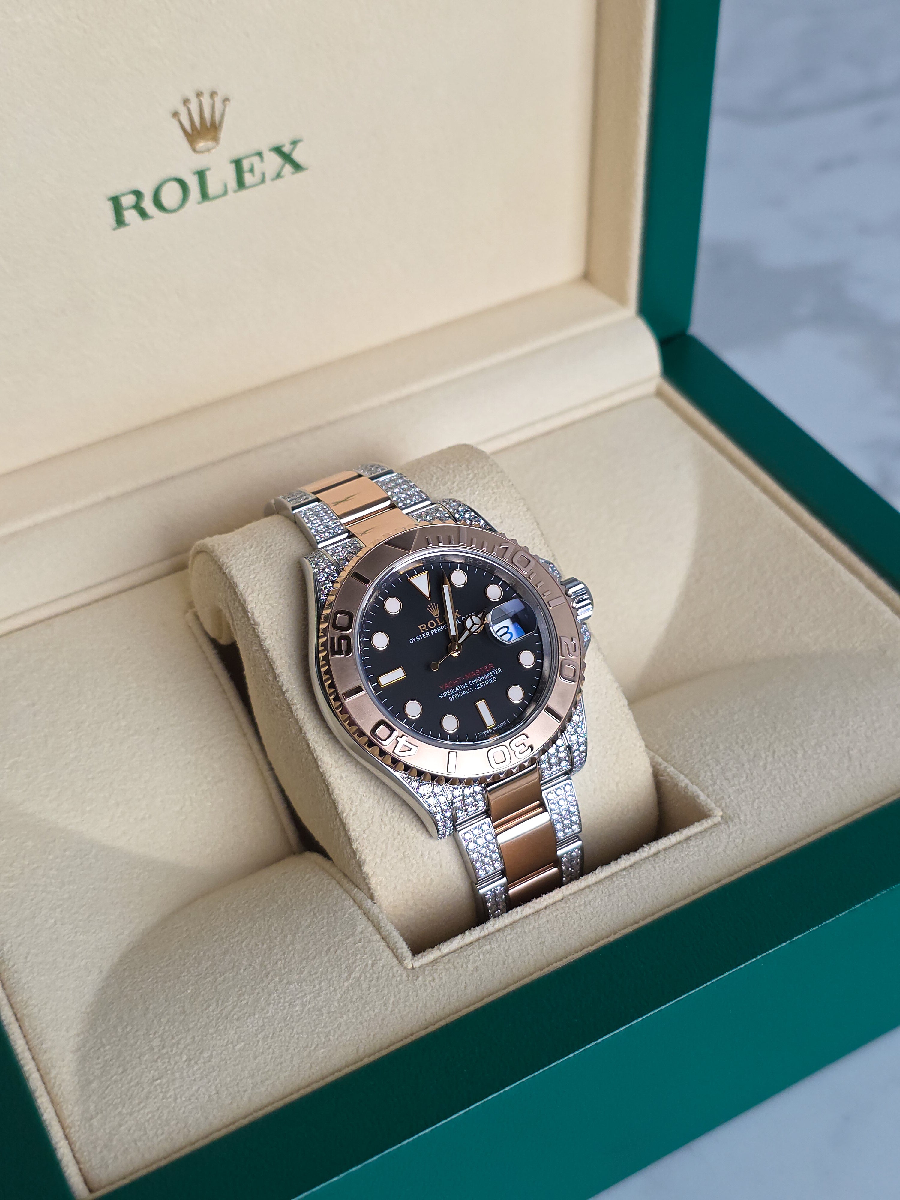 Rolex Yachtmaster Rose Gold Two Tone