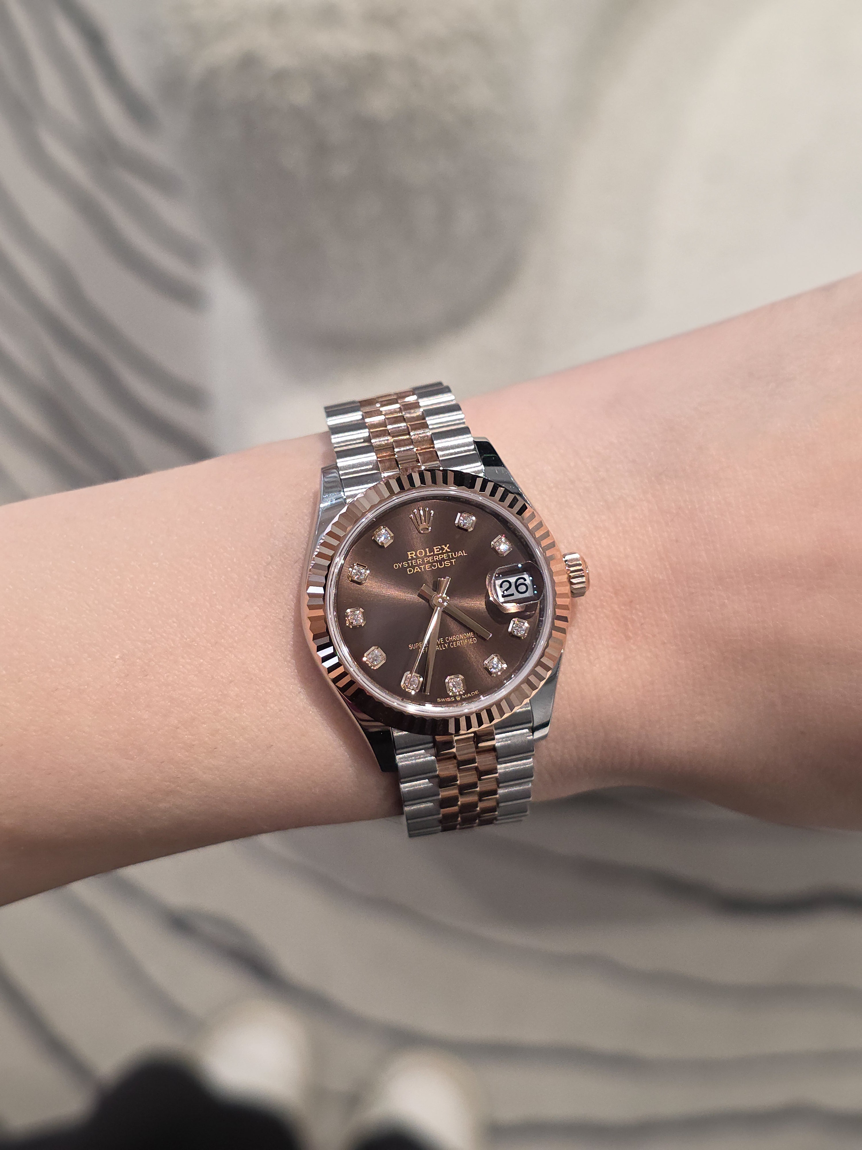Rolex Datejust 31mm Diamond Dial
