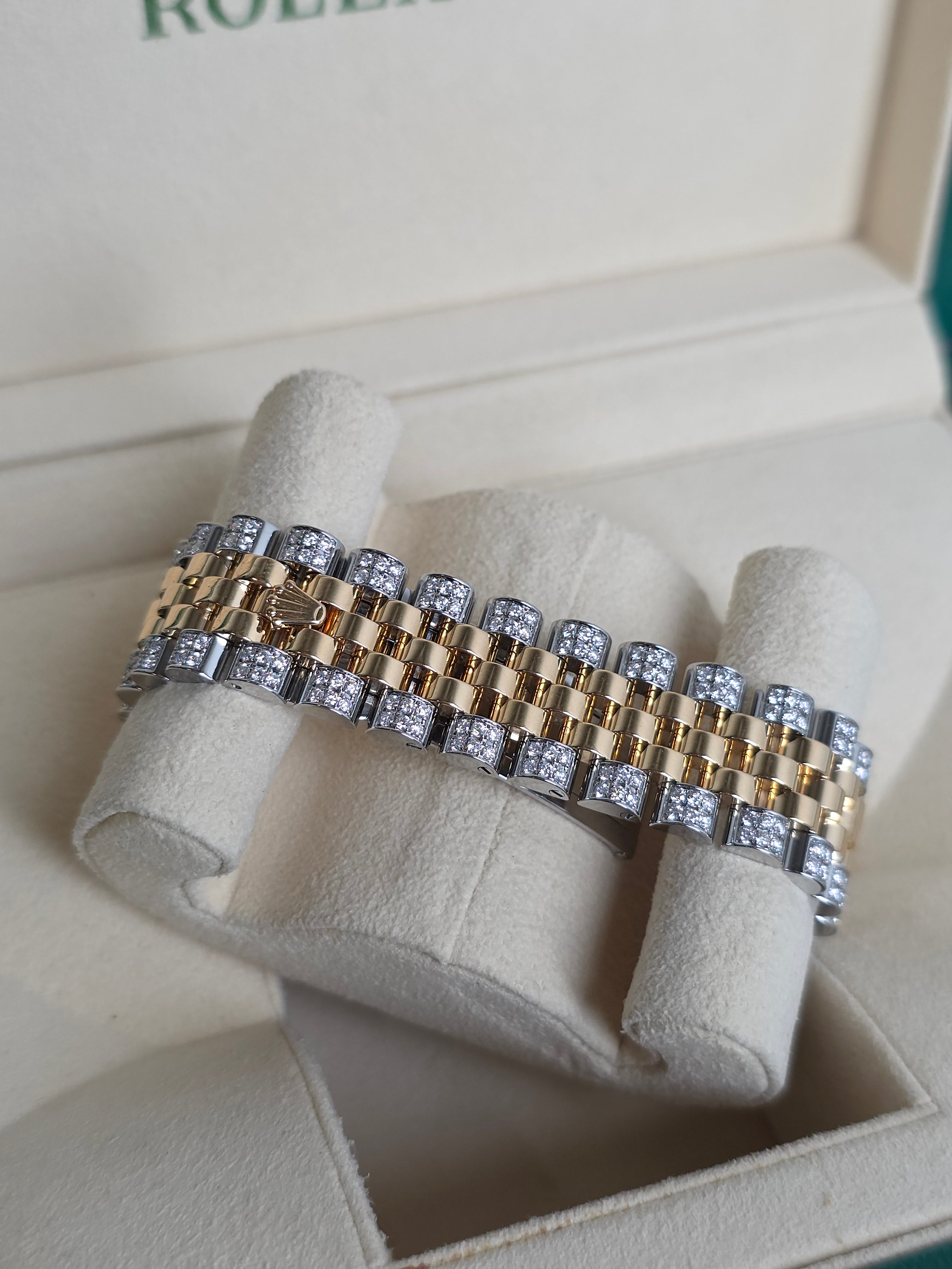 Rolex DateJust 36mm Diamond Set