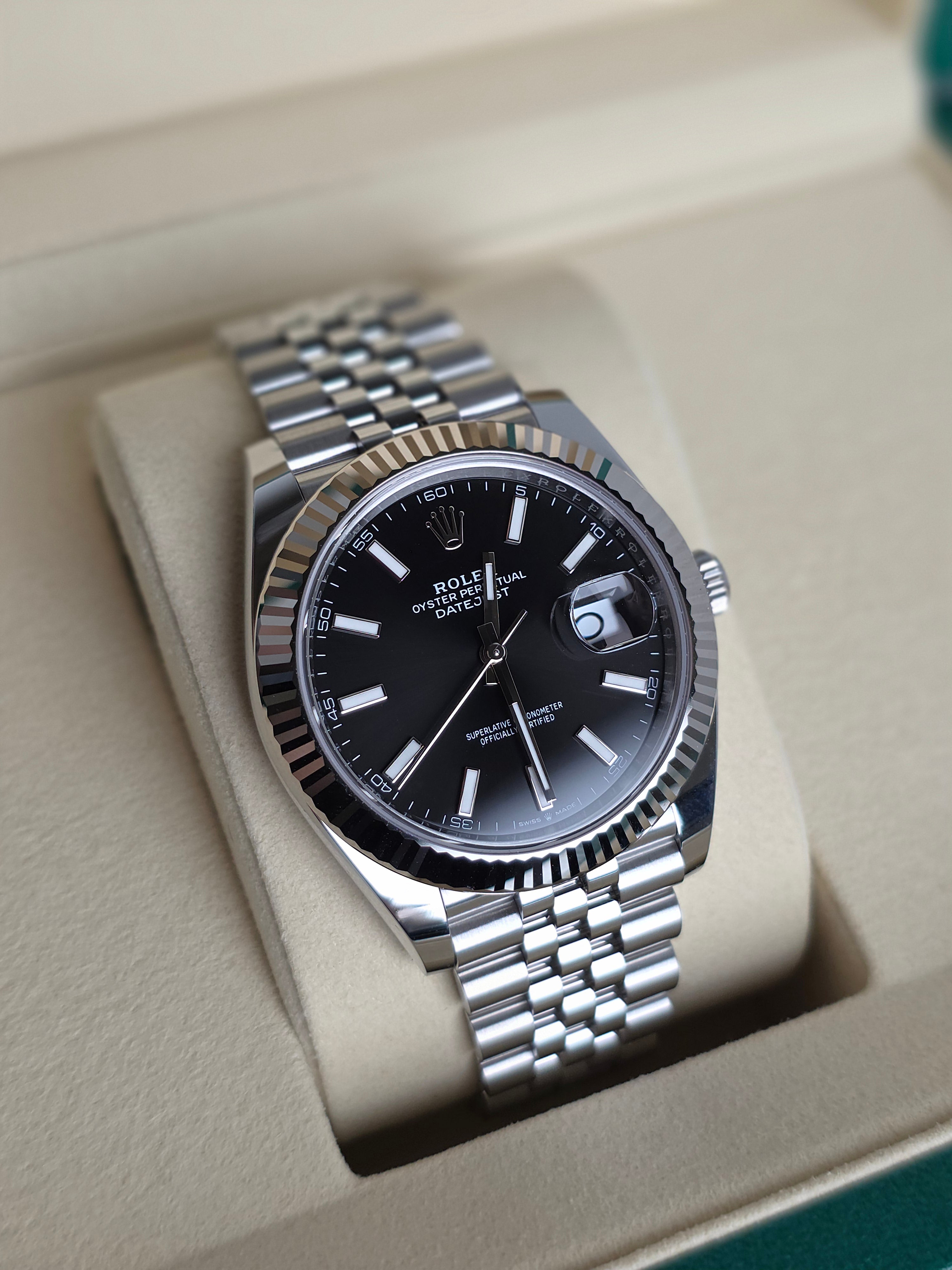 Rolex DateJust 41mm 2026 Black Dial