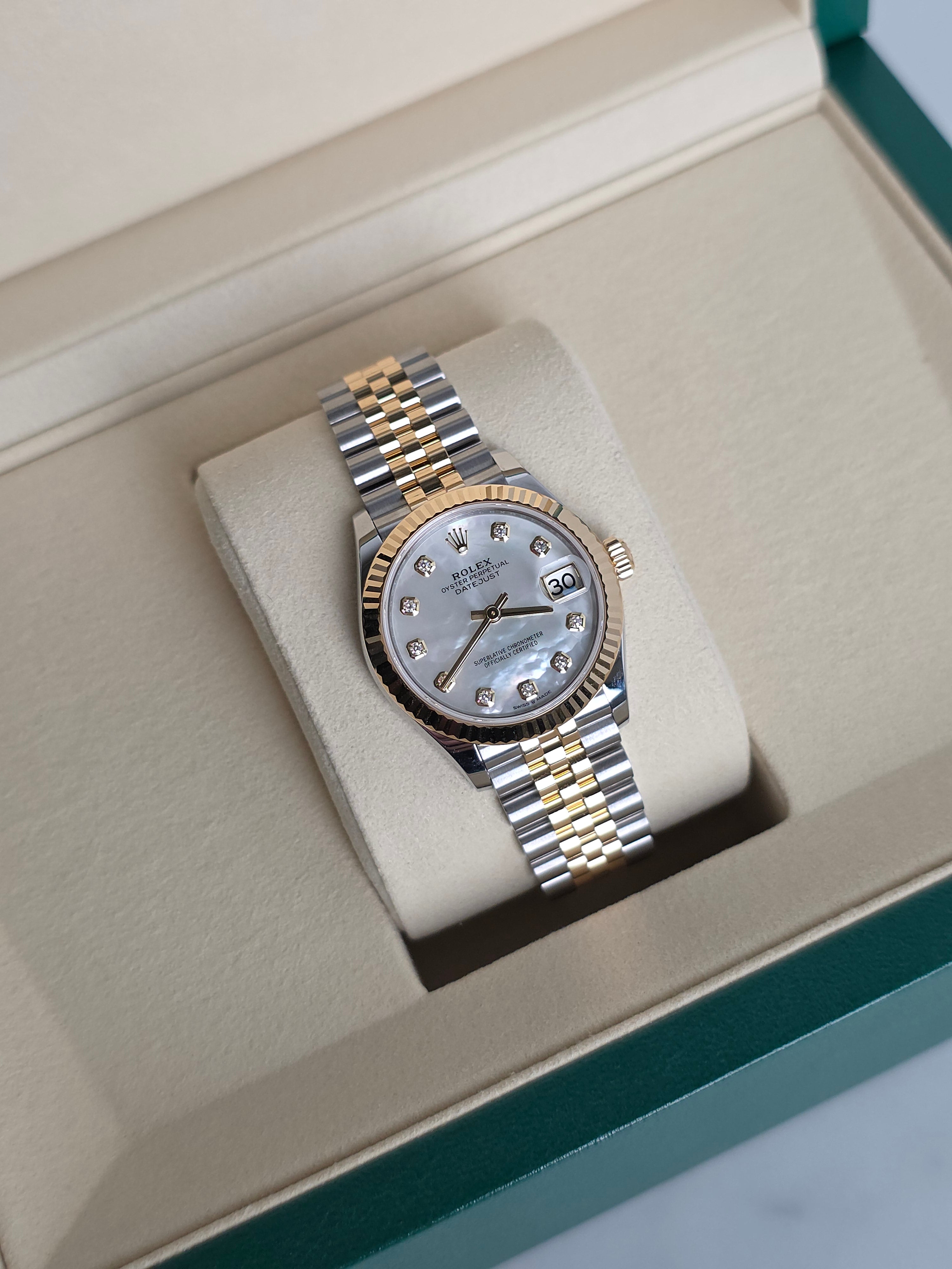 Rolex DateJust 31mm 2026 Mother of Pearl