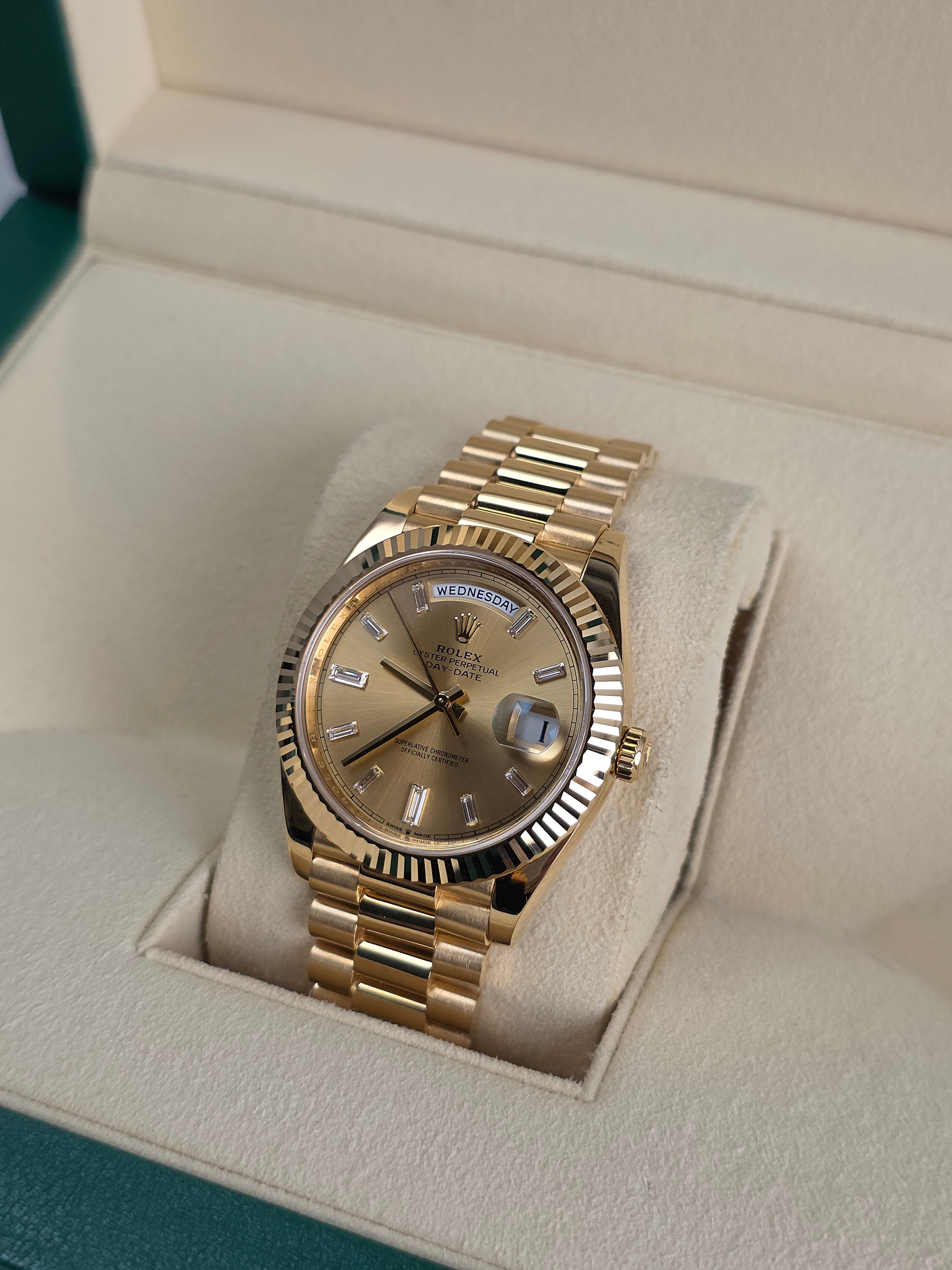 Rolex Day-Date Baguette Dial