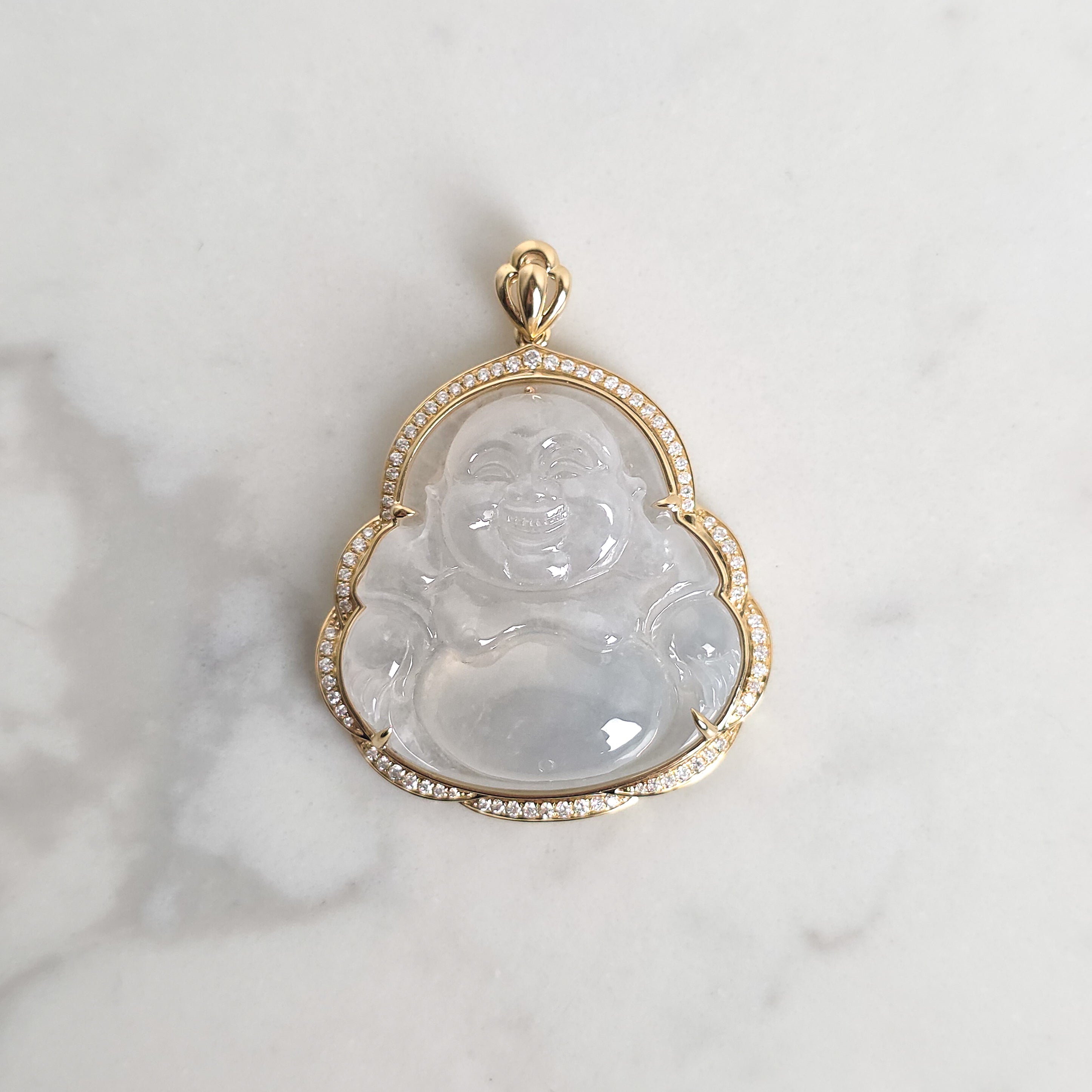 Jade Buddha Pendant