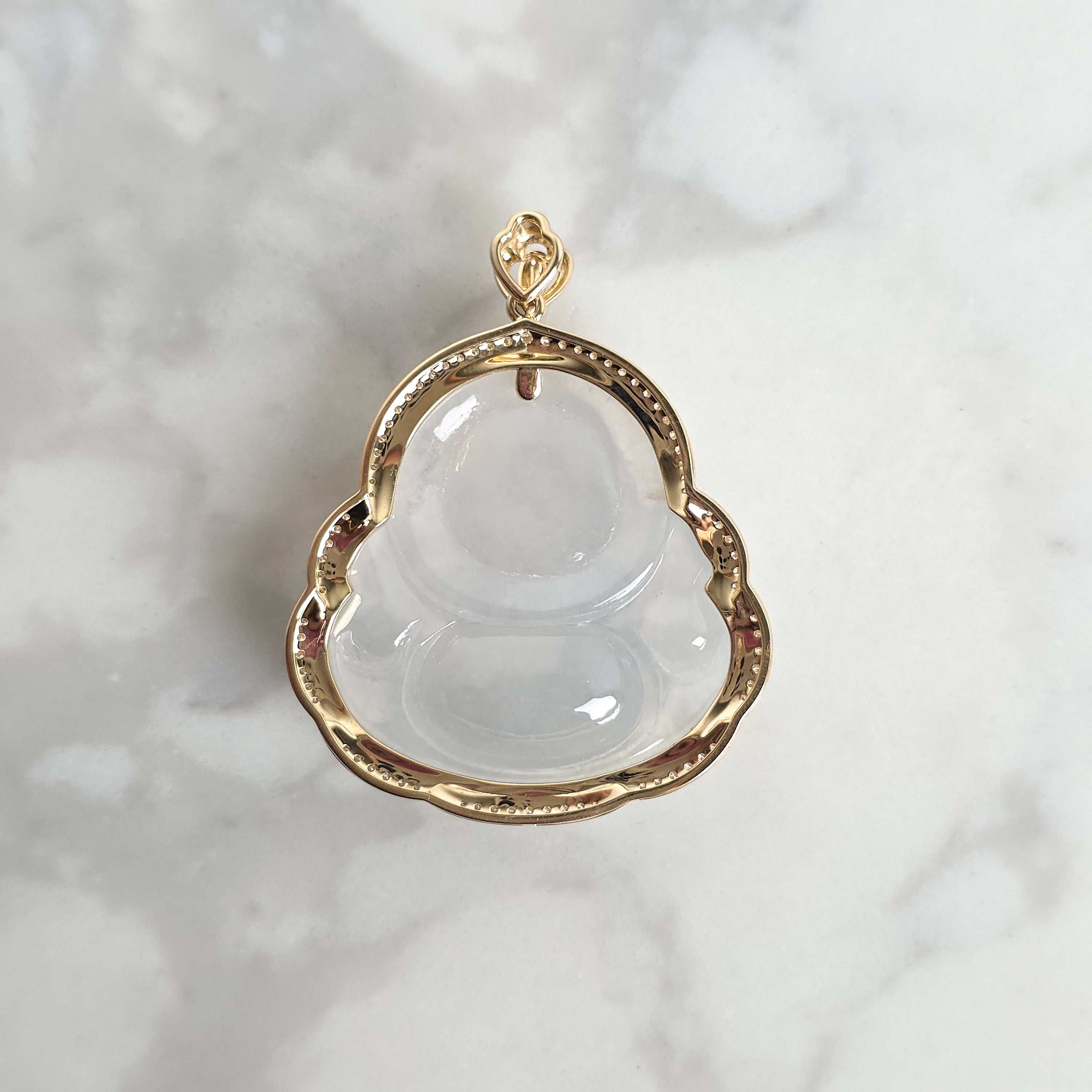 Jade Buddha Pendant