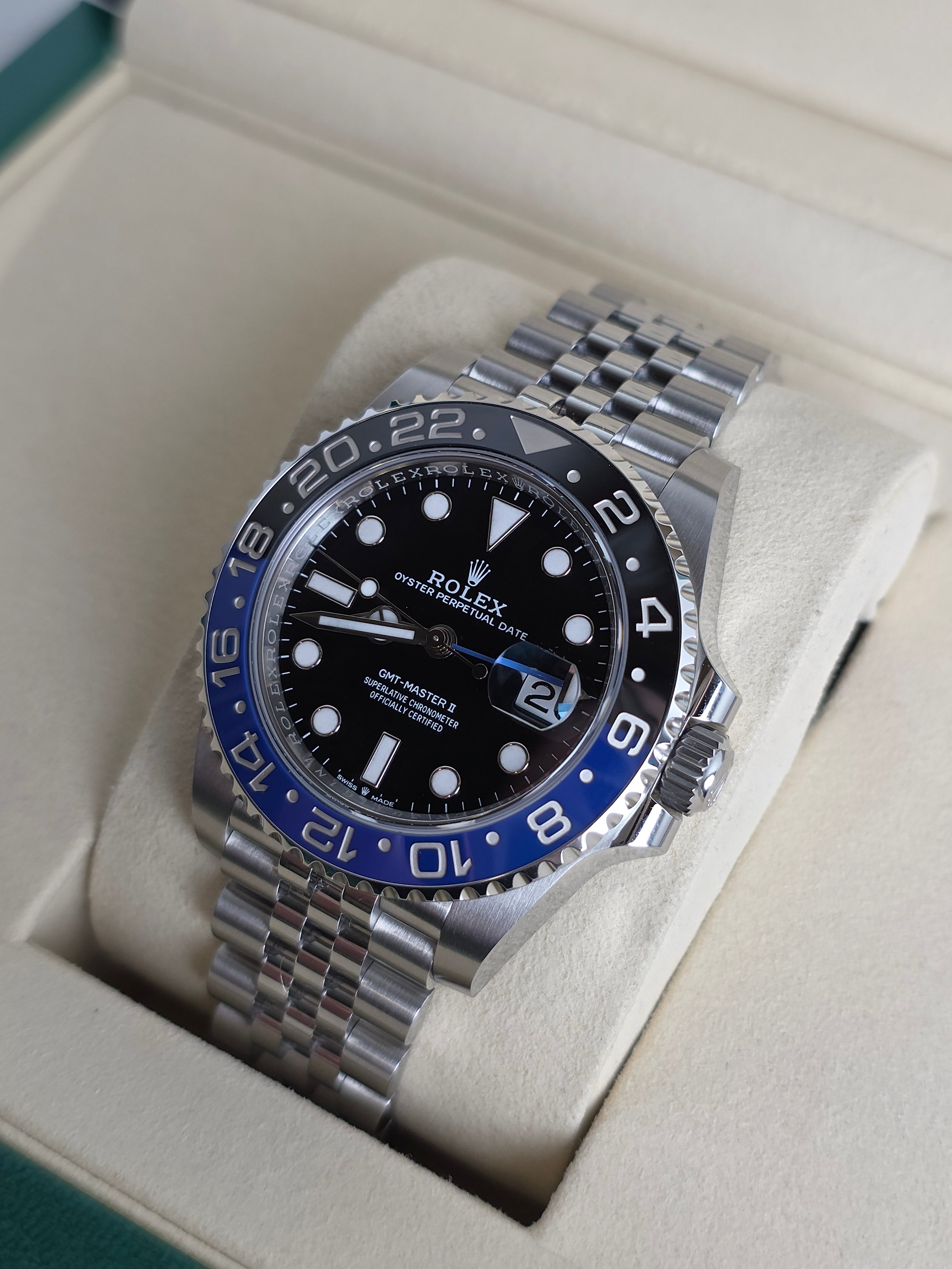 Rolex GMT-Master II "Batgirl"
