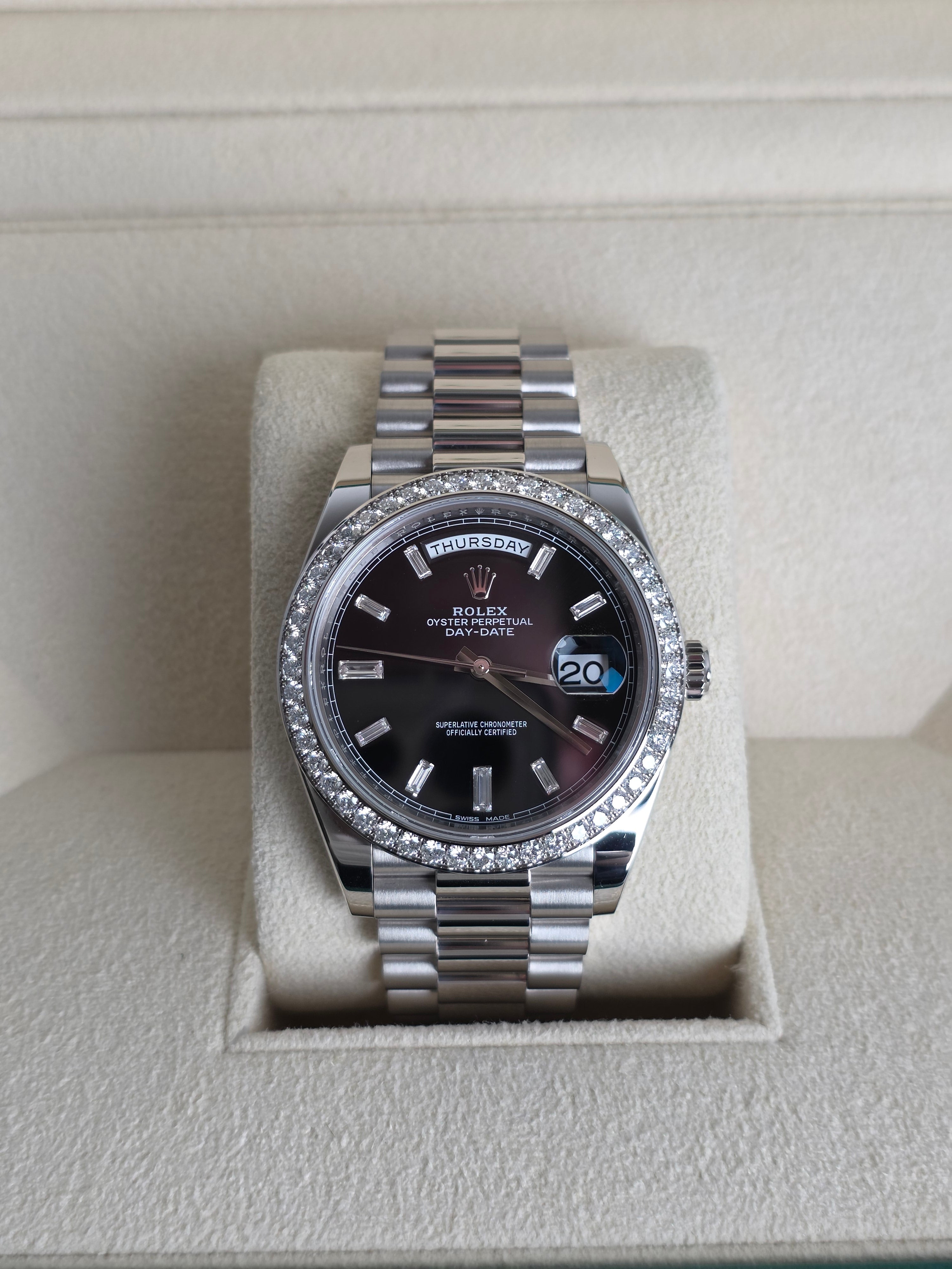 Rolex Day Date White Gold